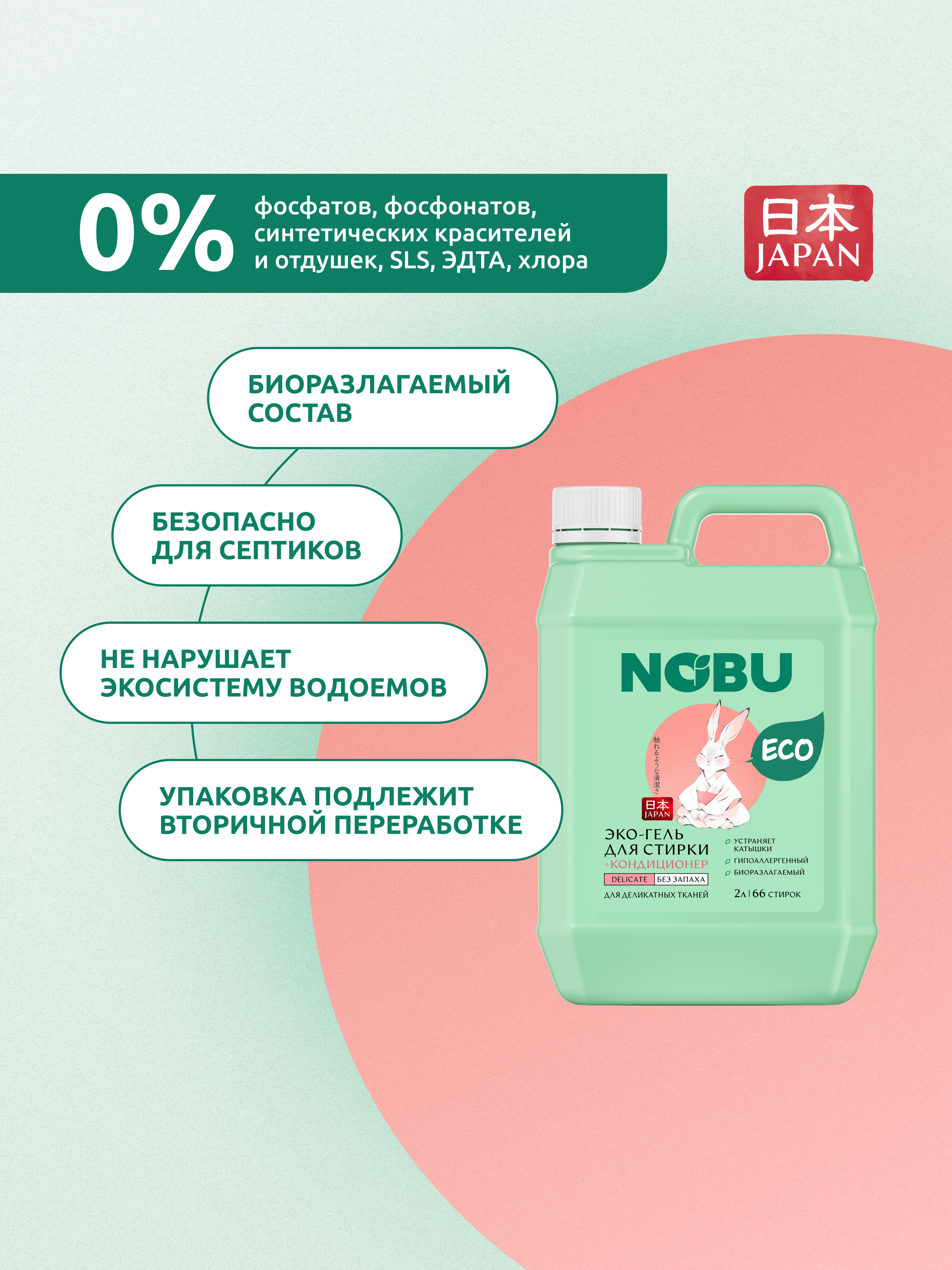 Средство для стирки Nobu Baby - фото 6