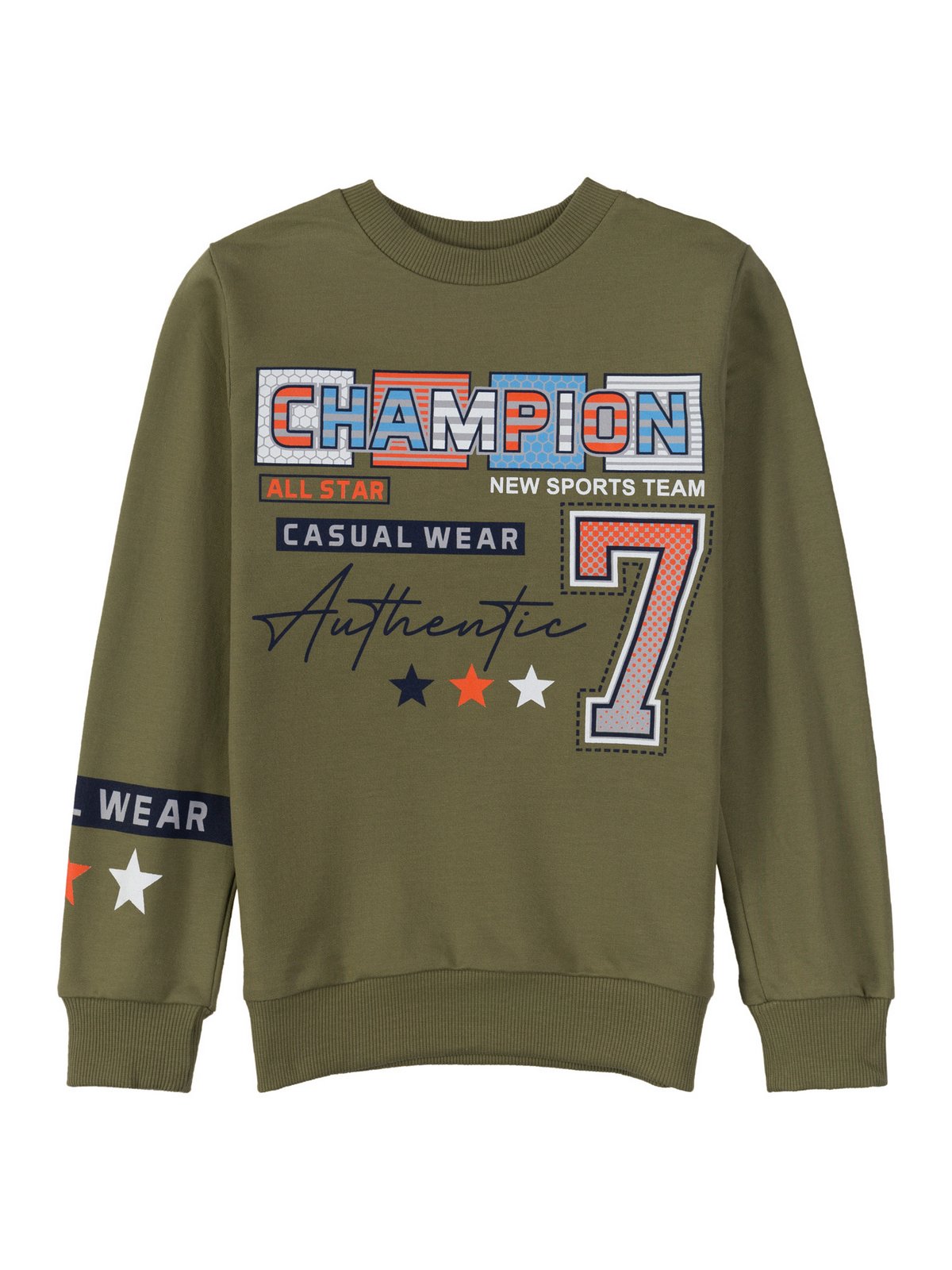 Свитшот СЛОНЁНОК МИМИ SH679-хакки Champion7 - фото 1