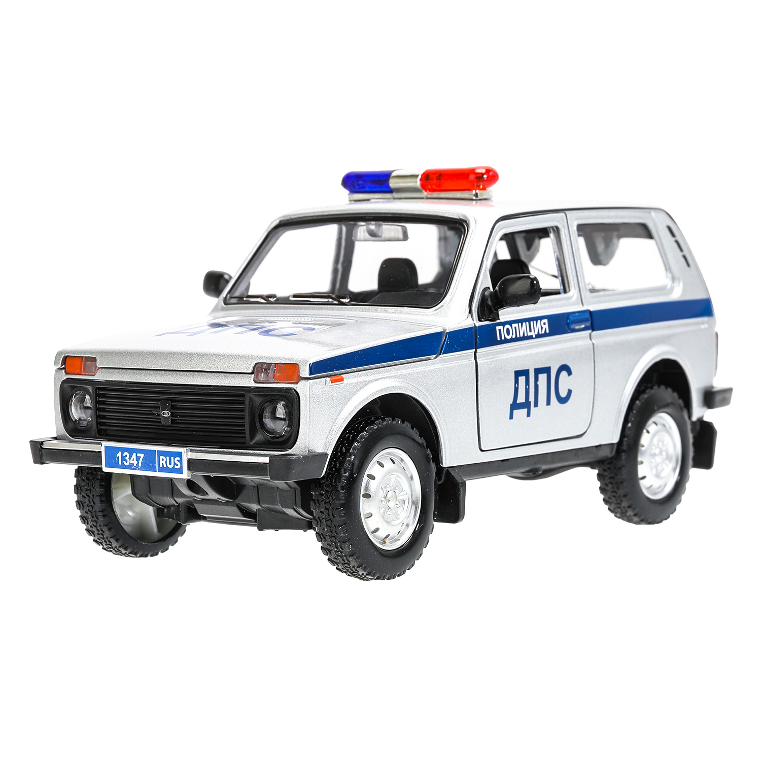 Полицейская машина Технопарк LADA 1:18 380112 - фото 5
