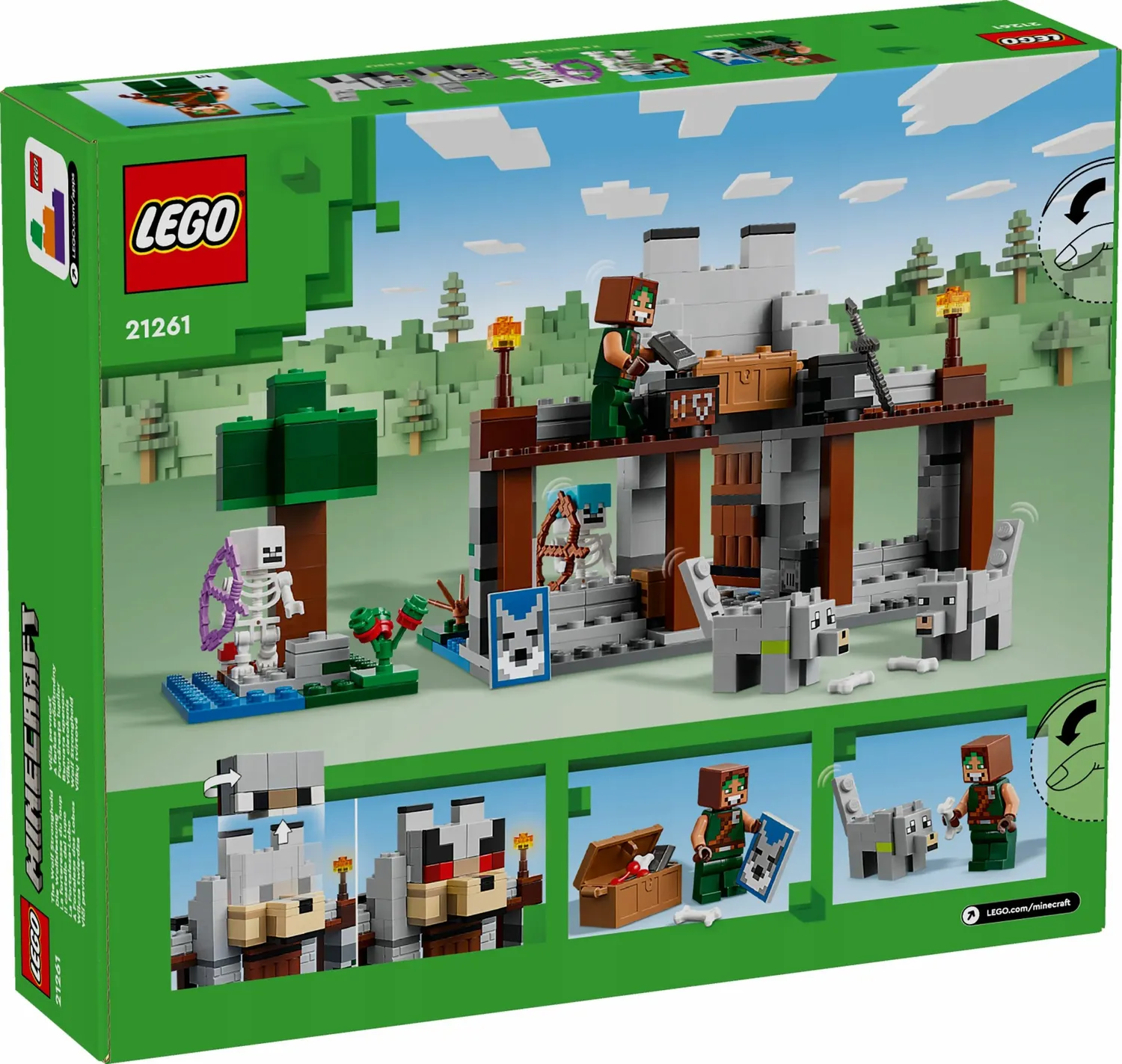 Конструктор LEGO Minecraft 21261 312 дет. - фото 3