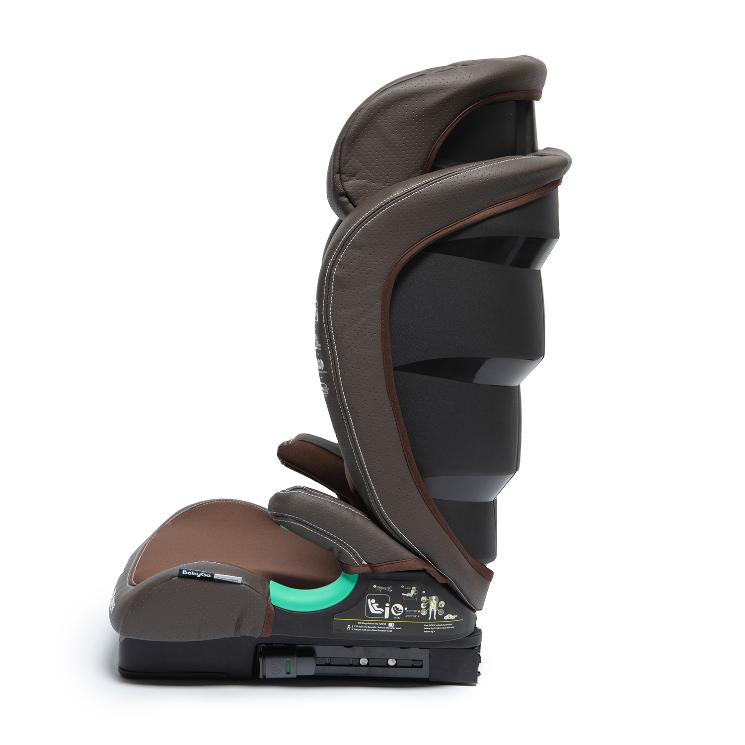 Автокресло BabyGo Explorer New Isofix 2/3 (15-36 кг) коричневый - фото 16