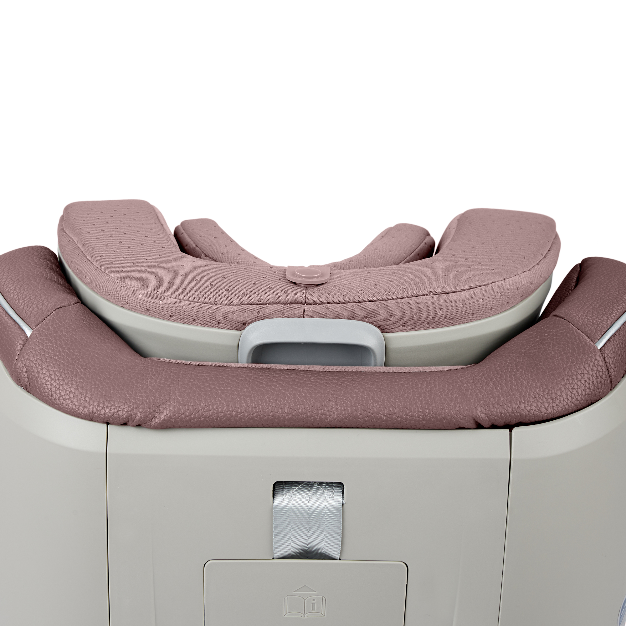 Автокресло Happy Baby I-Unix Isofix 0+/1/2/3 (0-36 кг) розовый - фото 17