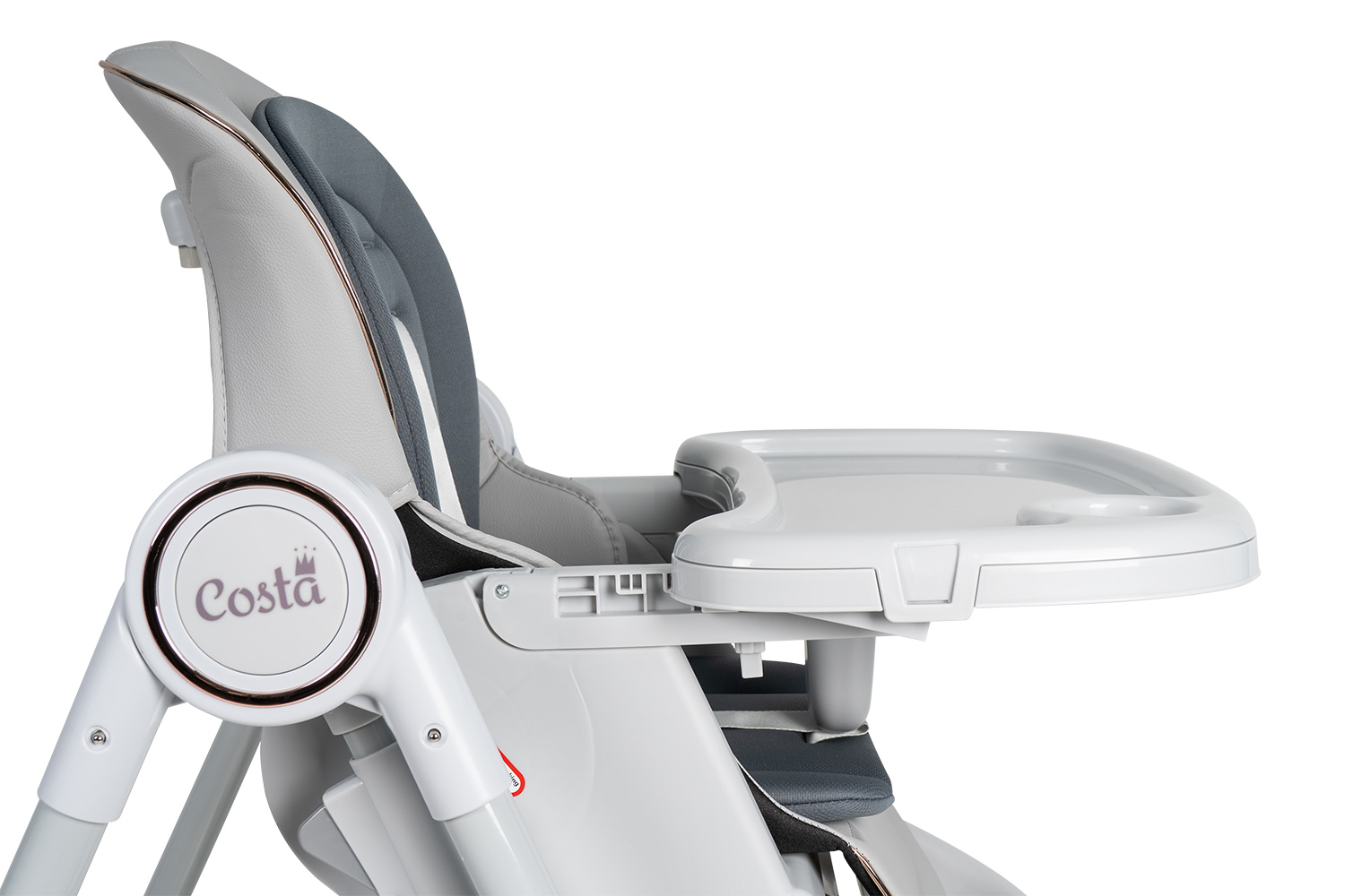 Стульчик для кормления Costa Mercy серый - фото 12
