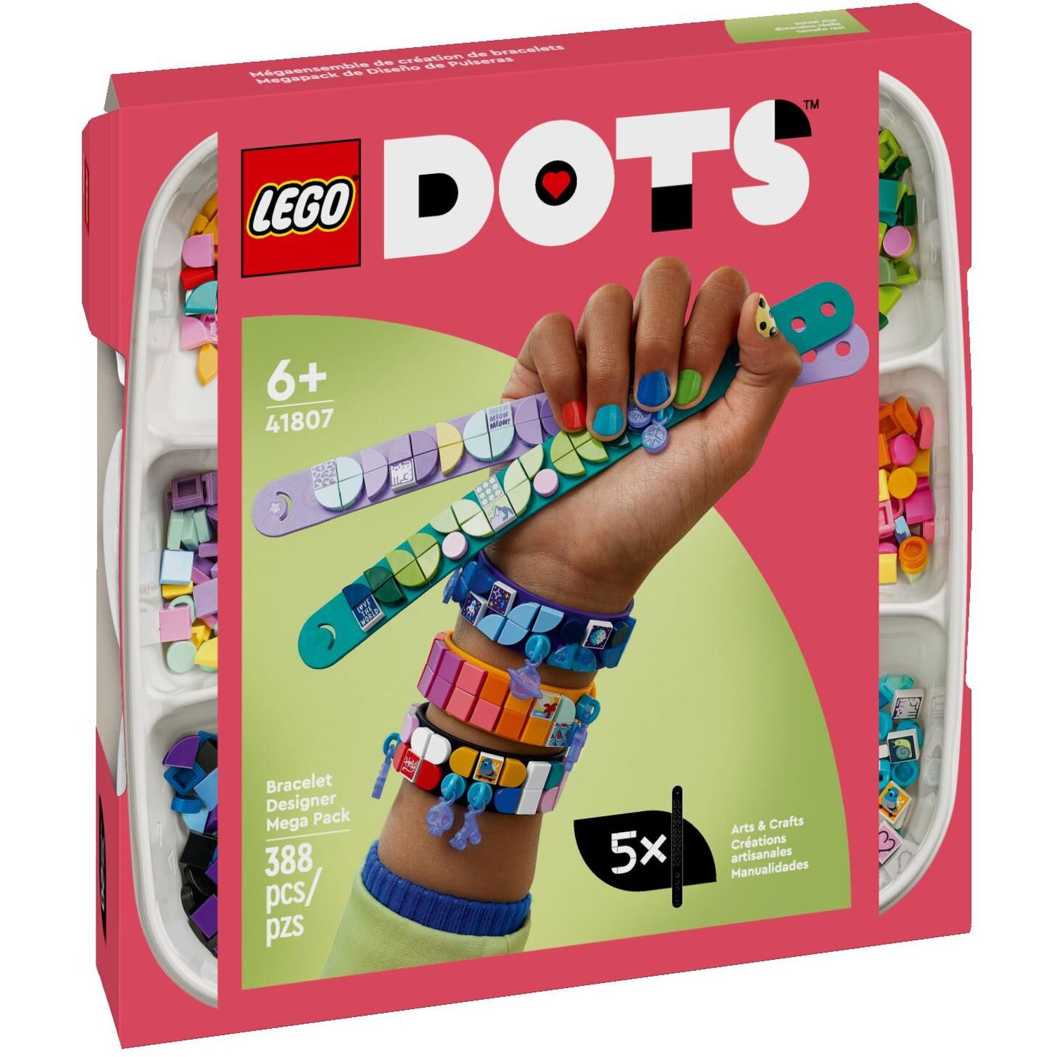 Конструктор LEGO DOTS Bracelet Designer Mega Pack блочный - фото 1