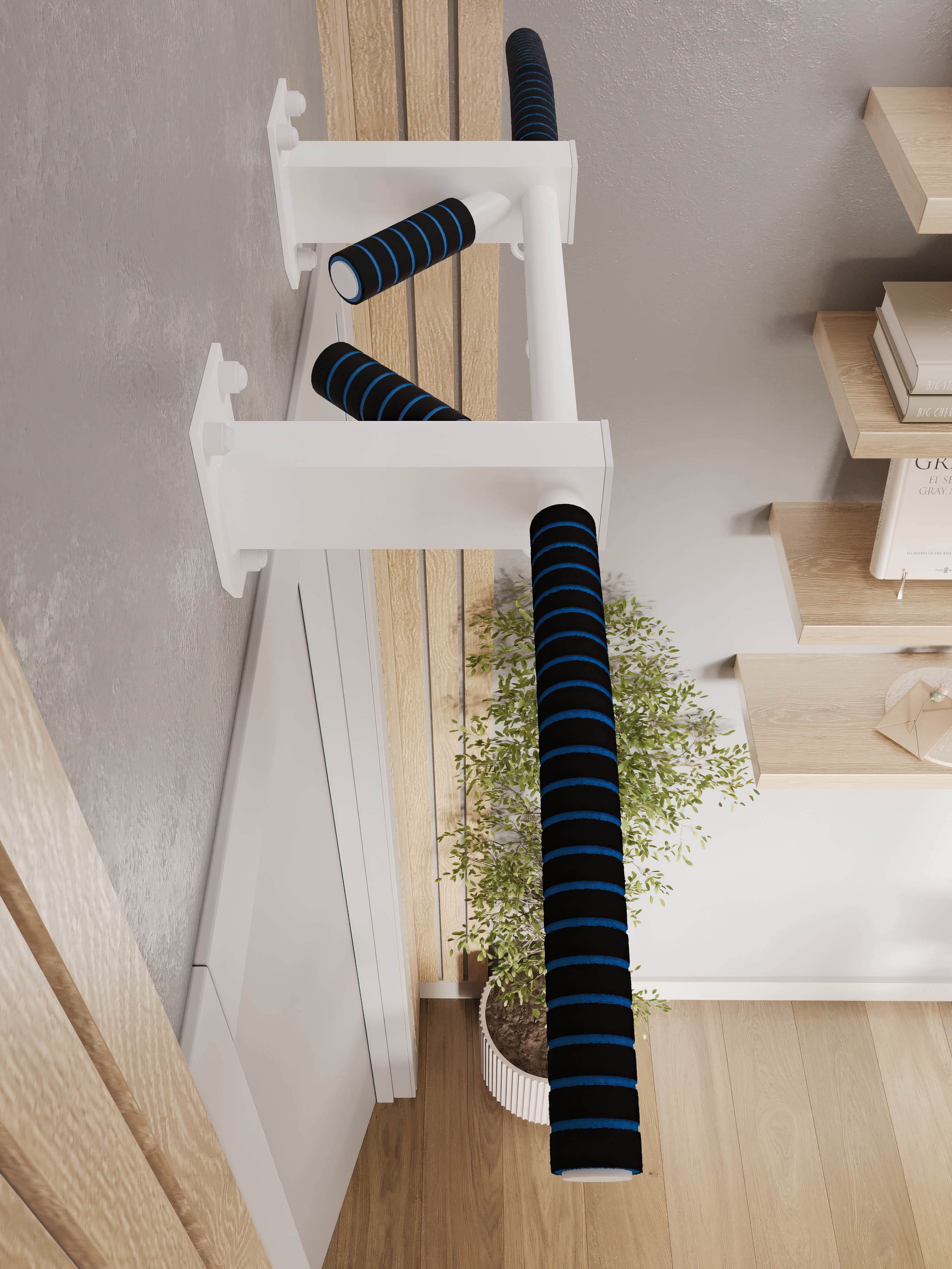 Турник наддверный "Буйвол" COMFORT - неопреновое покрытие - фото 12