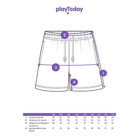 Шорты 2 шт PlayToday