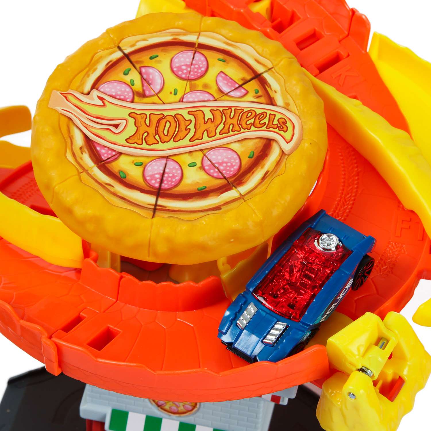 Трек Hot Wheels Атака кобры многоуровневый, гибкий HTN81 - фото 6