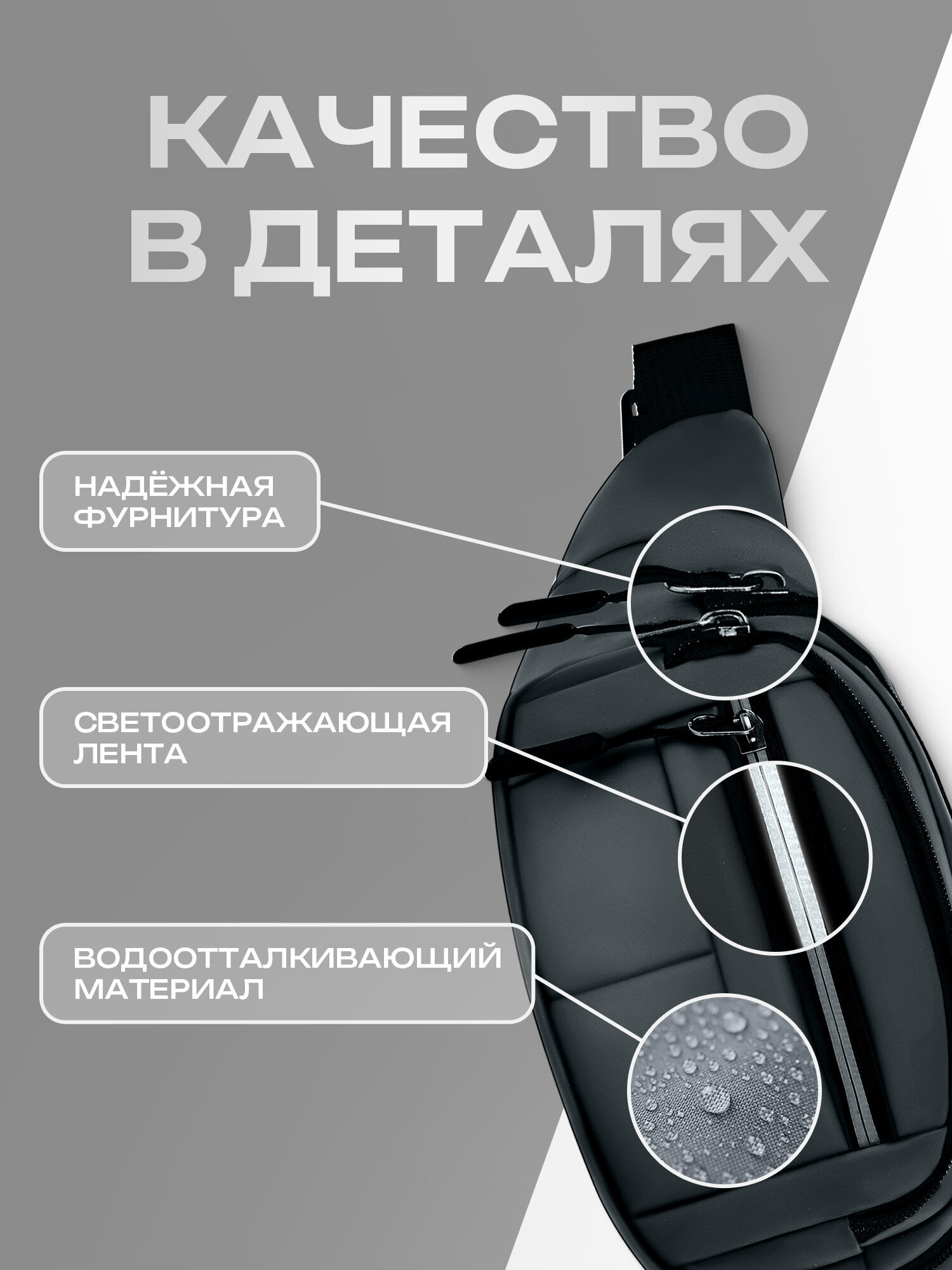 Сумка HEIKKI поясная - фото 4