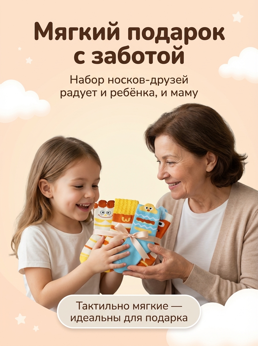 Носки 5 пар Bambooland Socks_Makdak - фото 16