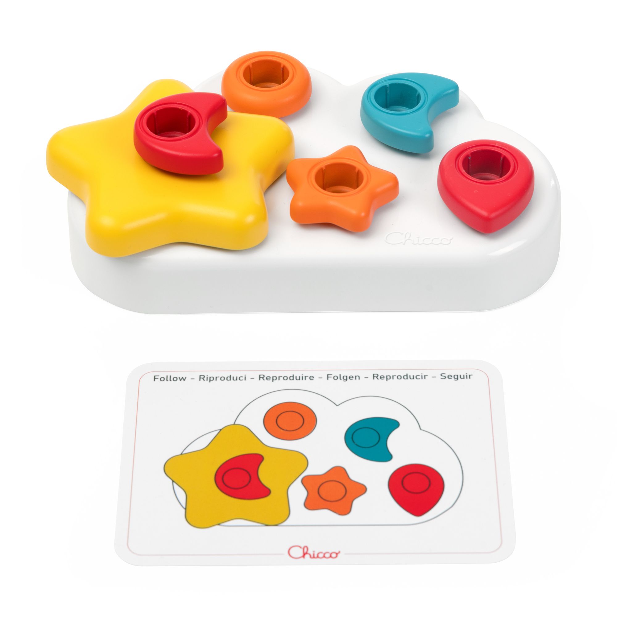 Игрушка Chicco сортер Облако - фото 3