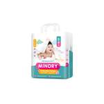 Подгузники Minory S (3-5 кг) 74 шт.