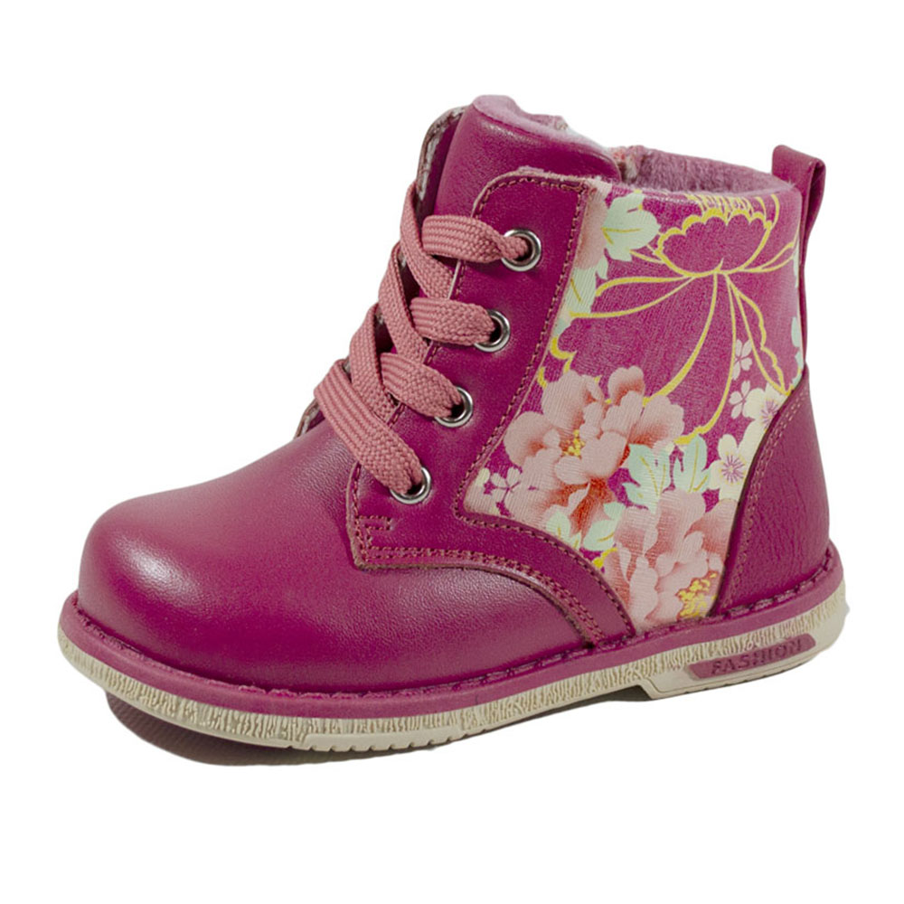 Ботинки Europen R630226053-SV EUROPEN Ботинки для девочки,розовый - фото 1