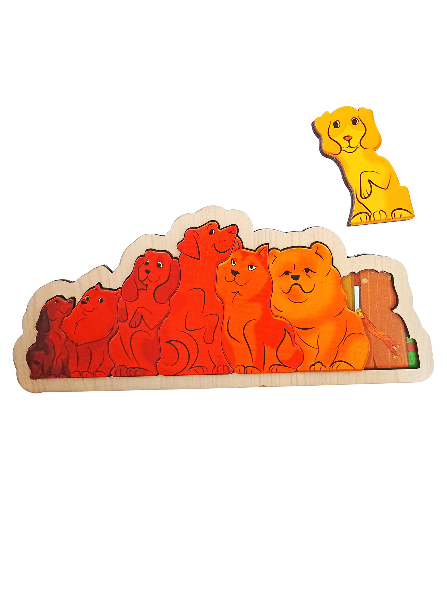 Игрушка Нескучные игры пазл Дружная компания - фото 8