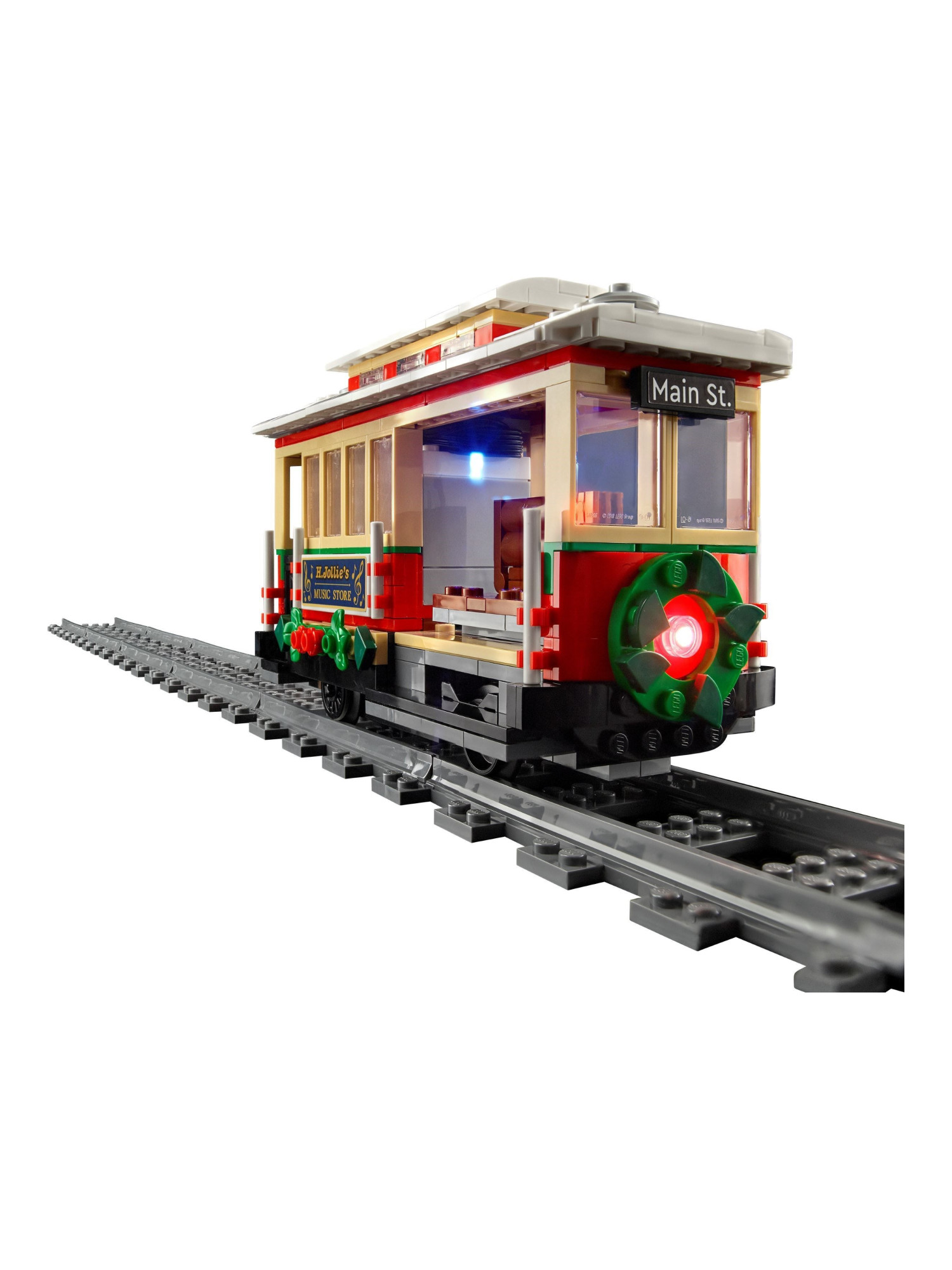 Конструктор LEGO Icons Рождественская улица 1514 дет. - фото 12