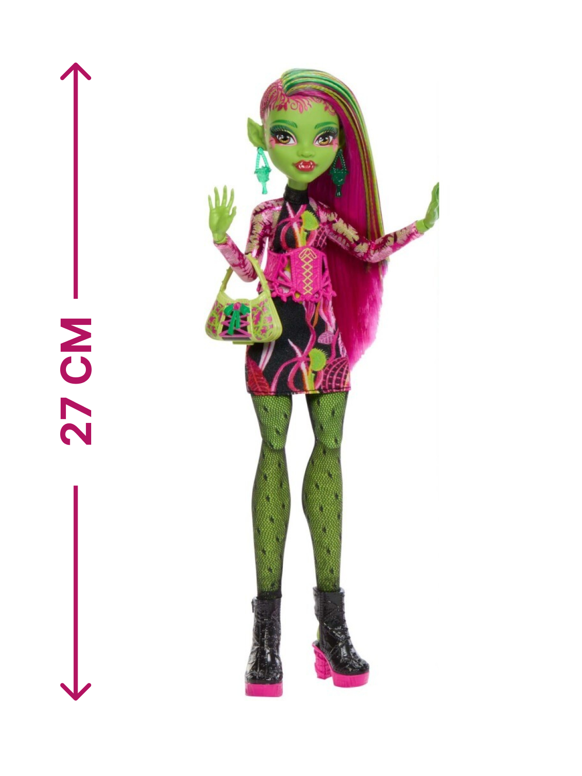 Кукла модельная Monster High Skulltimate Secrets HYT75 Venus Монстр Хай Винус HYT75 Venus - фото 7