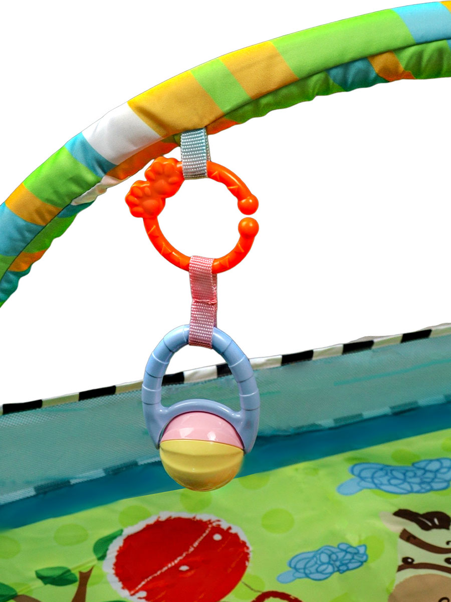 Коврик Рыжий кот с дугами - фото 8