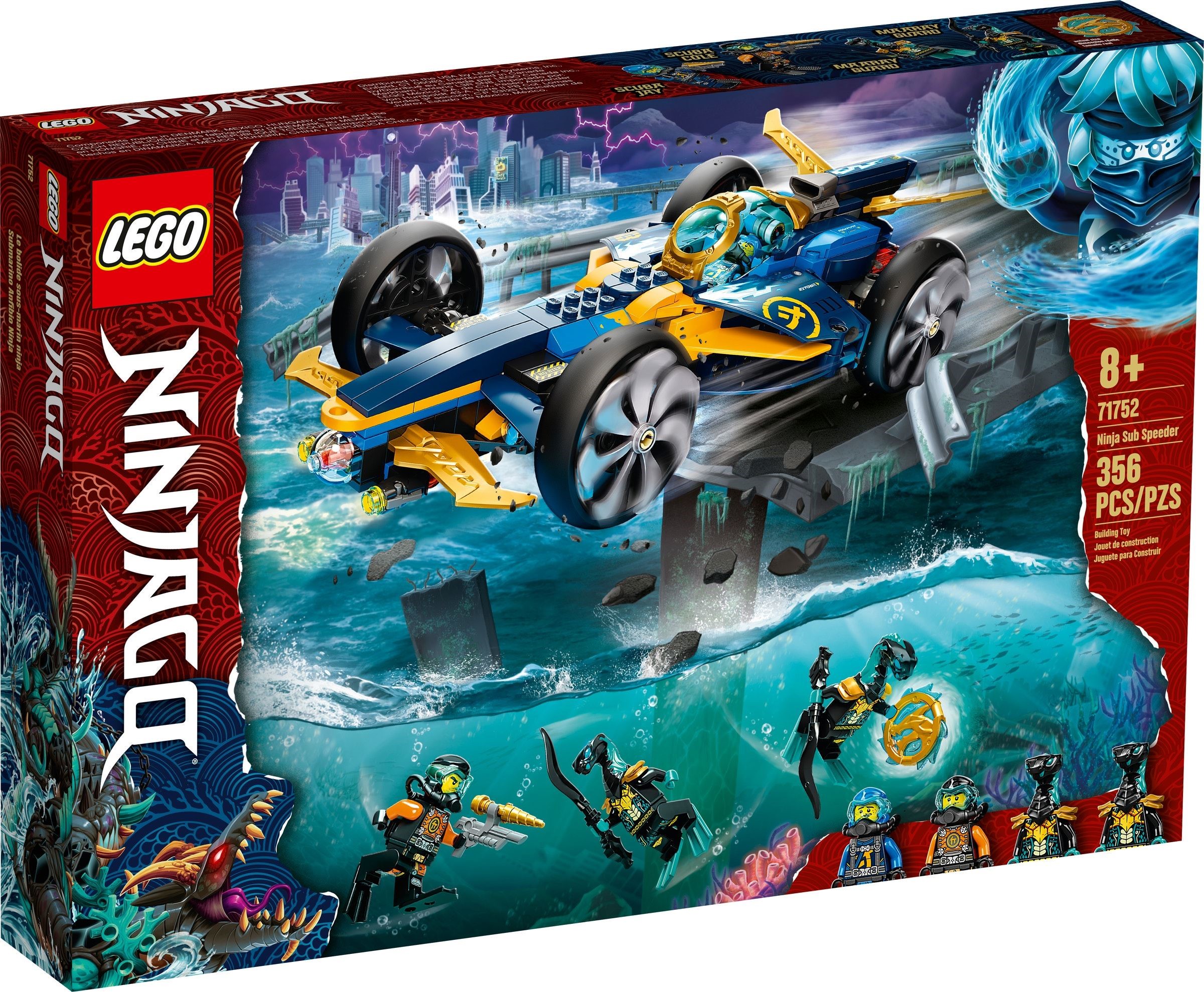 Конструктор LEGO NINJAGO 71752 356 дет. - фото 1