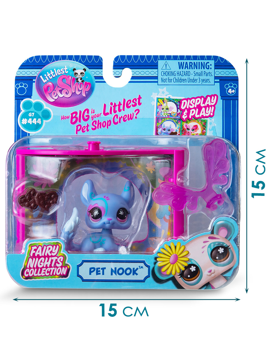 Игровой набор Littlest Pet Shop Уголок крылатой Шиншиллы - фото 8
