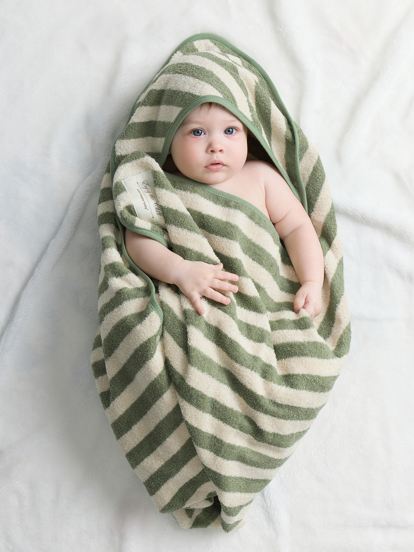 Полотенце Happy Baby с капюшоном 100 x 100 см 1 шт. - фото 4