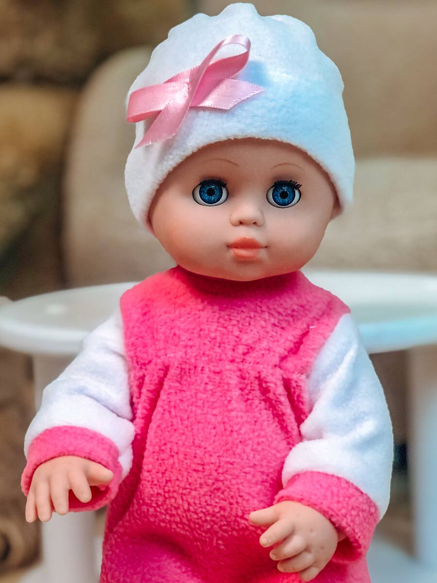 Кукла пупс СТРАНА КУКОЛ большая говорящая высота 35 см 23-04.3 - фото 11