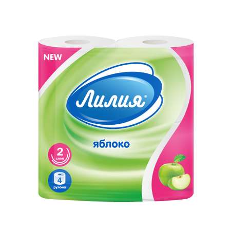 Туалетная бумага Лилия 4 шт.