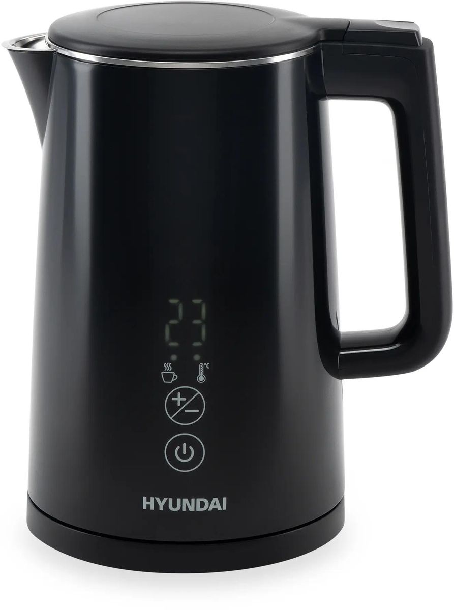 Чайник электрический HYUNDAI Huk-S5509 2200Вт черный - фото 3