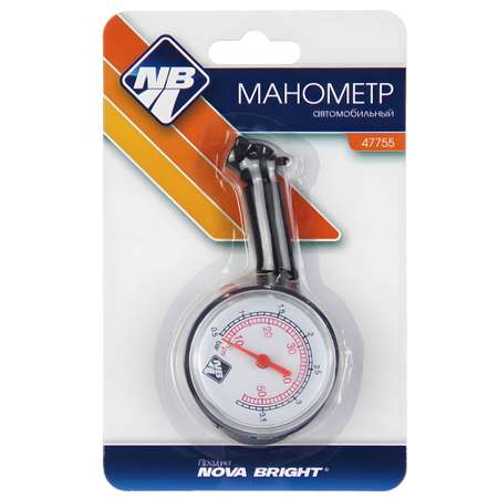 Манометр Nova Bright Шинный 47755