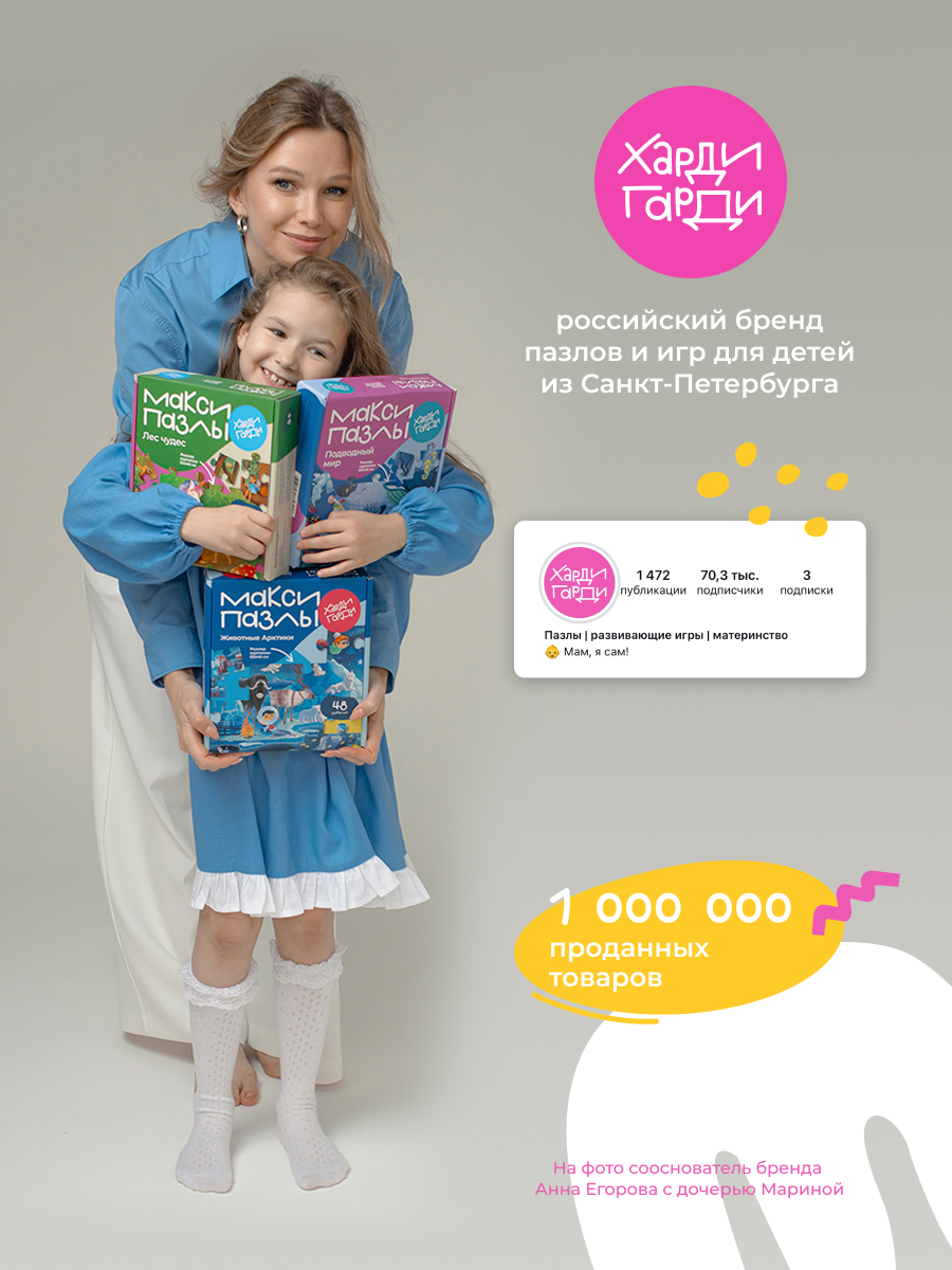 Магнитная игра Харди Гарди Одевашка Профессии Кукла София - фото 18