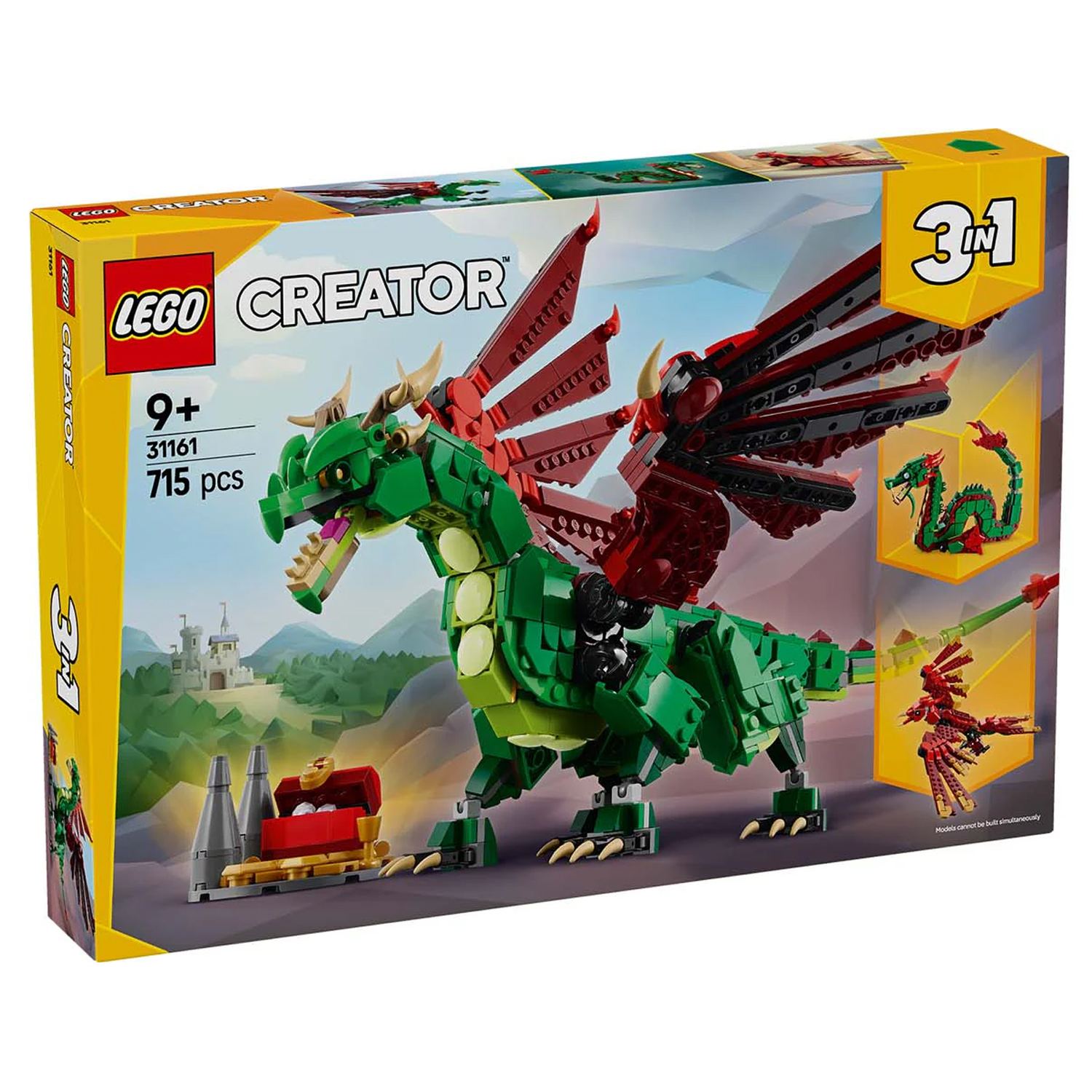 Конструктор LEGO Creator Средневековый дракон блочный - фото 11