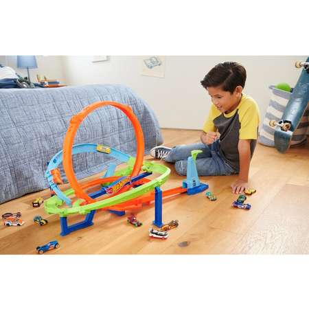 Трек Hot Wheels Loop Cyclone Challenge
