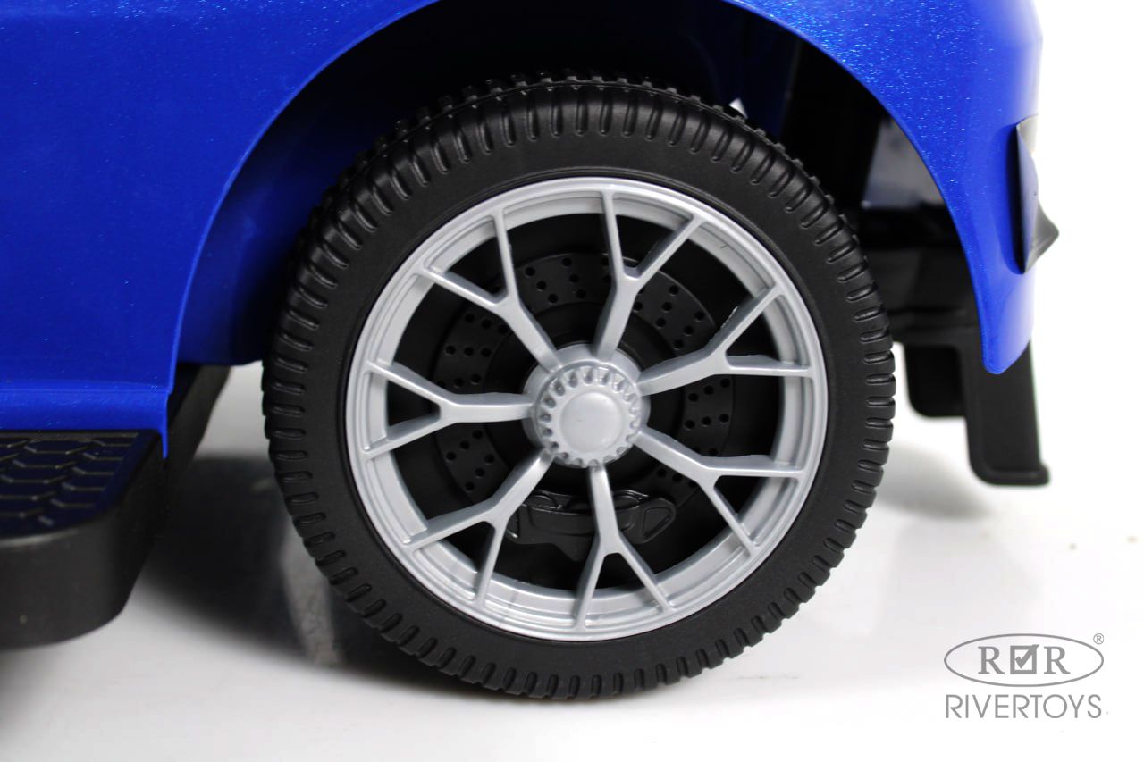 Каталка RIVERTOYS Z005ZZ-M-BLUE синий - фото 11