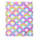 Папка-конверт Erhaft Радуги А4