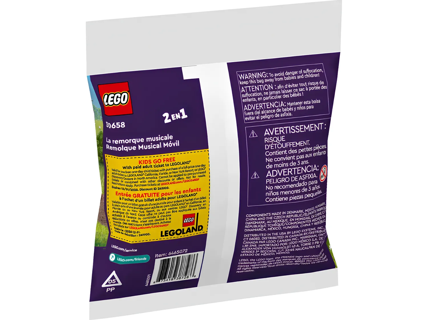 Конструктор LEGO Friends 30658 52 дет. - фото 2