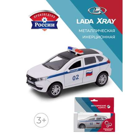 Полицейская машина . LADA Lada/Лада 1:34 белый в ассортименте
