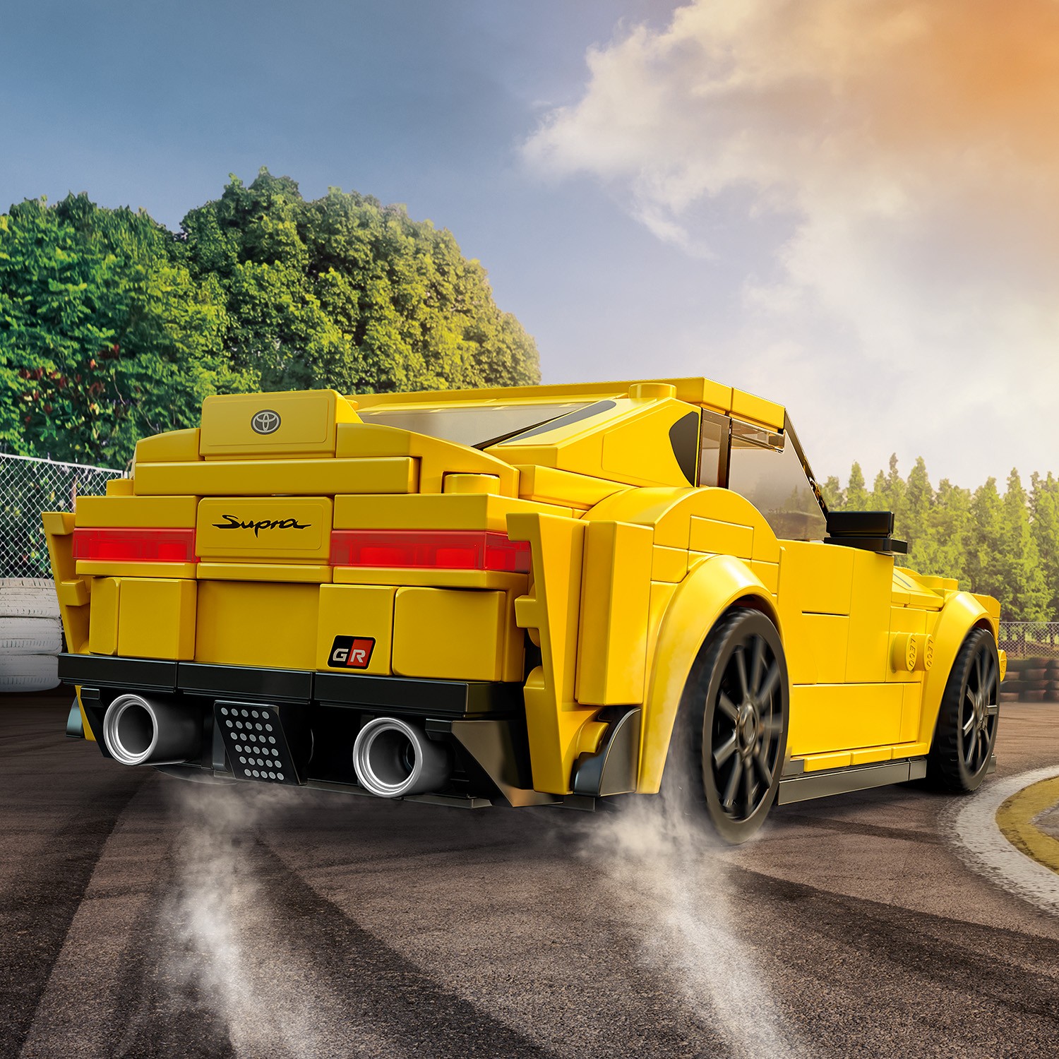 Конструктор LEGO Speed Champions Toyota GR Supra блочный - фото 9