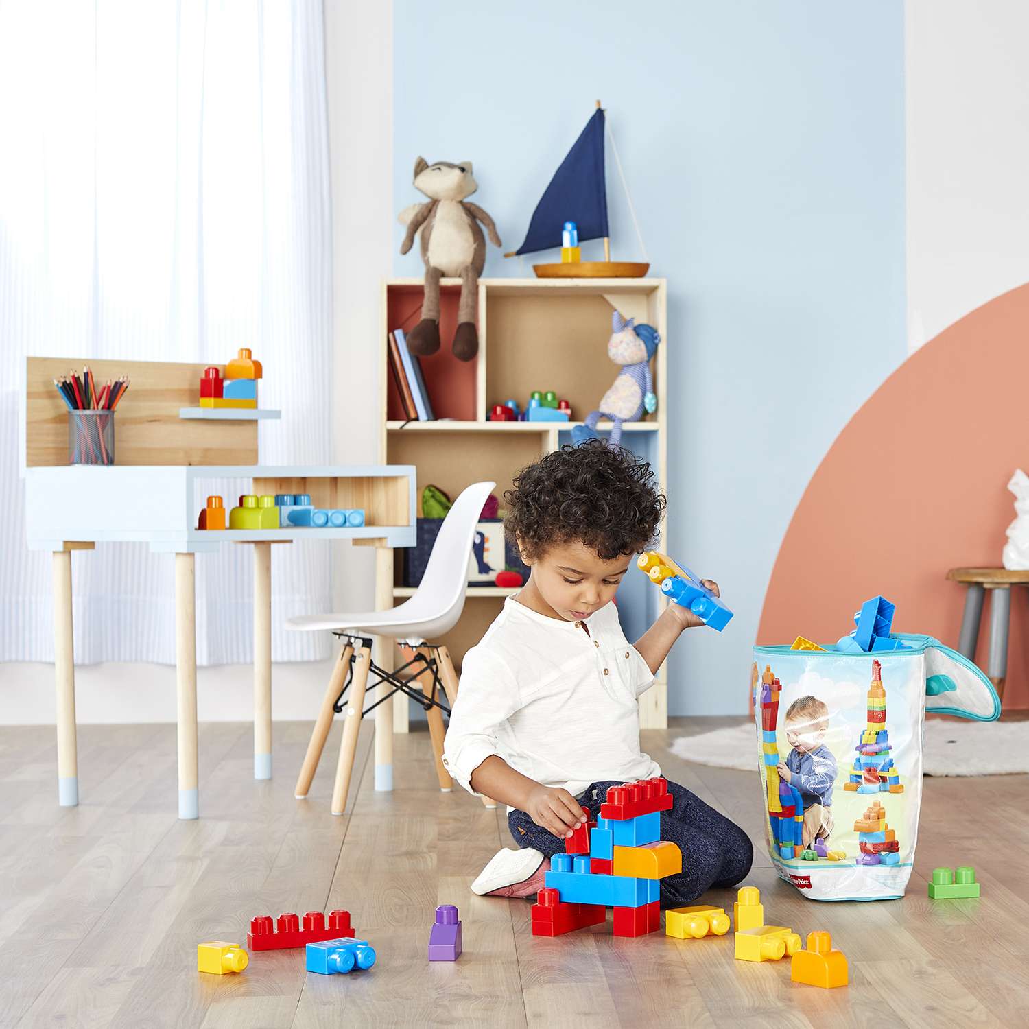 Конструктор Mega Bloks First Builders 60 дет. в ассортименте - фото 11