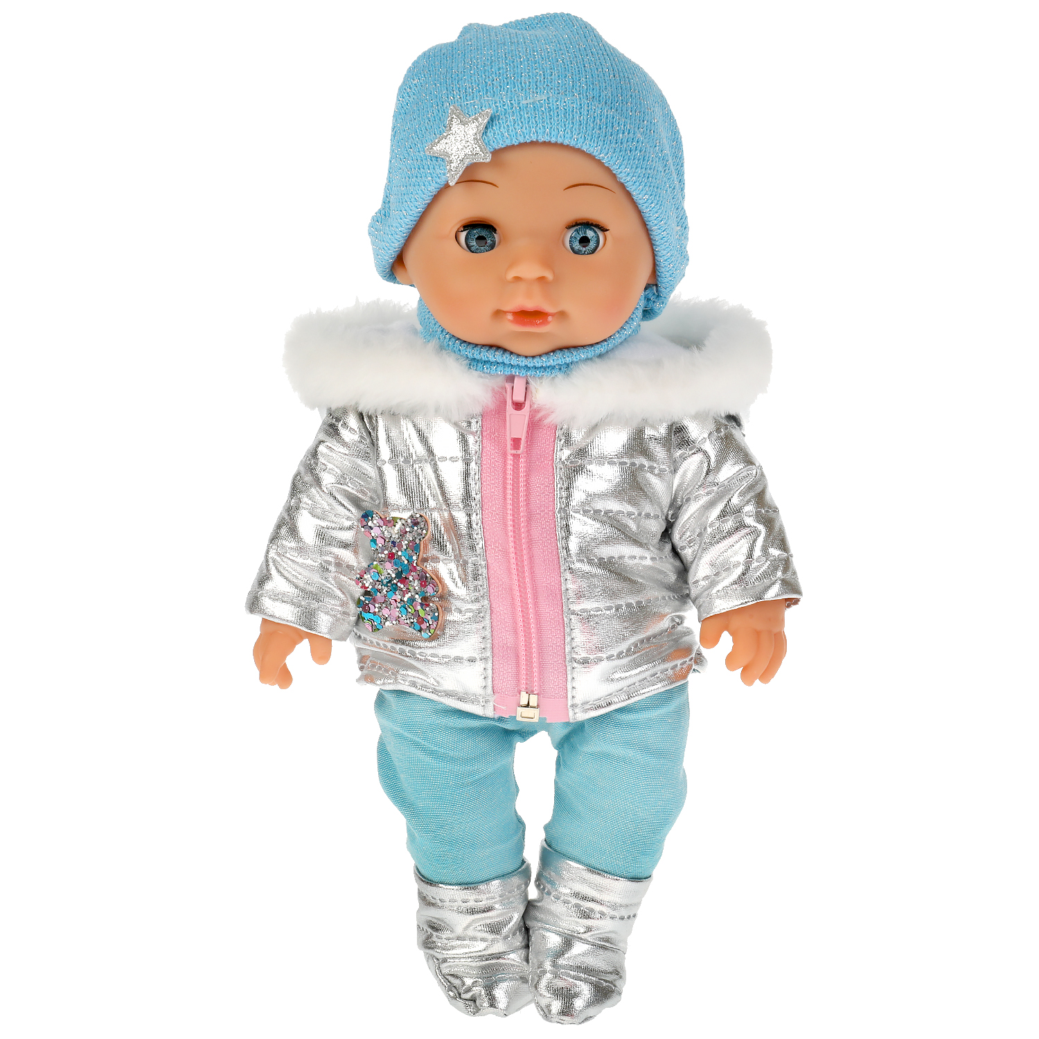 Кукла пупс Карапуз высота 30 см 313371 - фото 3