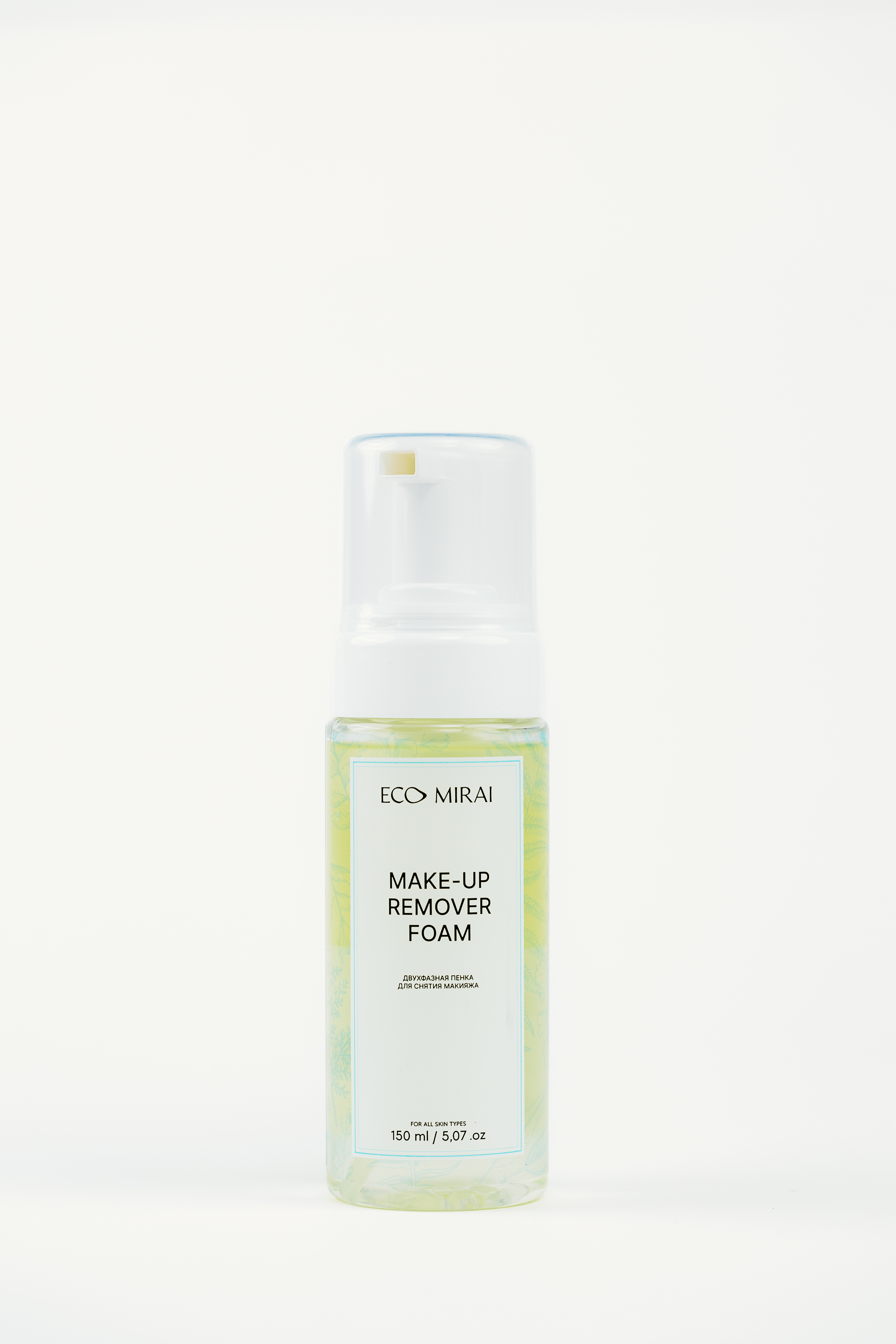 Пенка Eco Mirai Bi-Phase Makeup Remover Foam 150 мл - фото 1