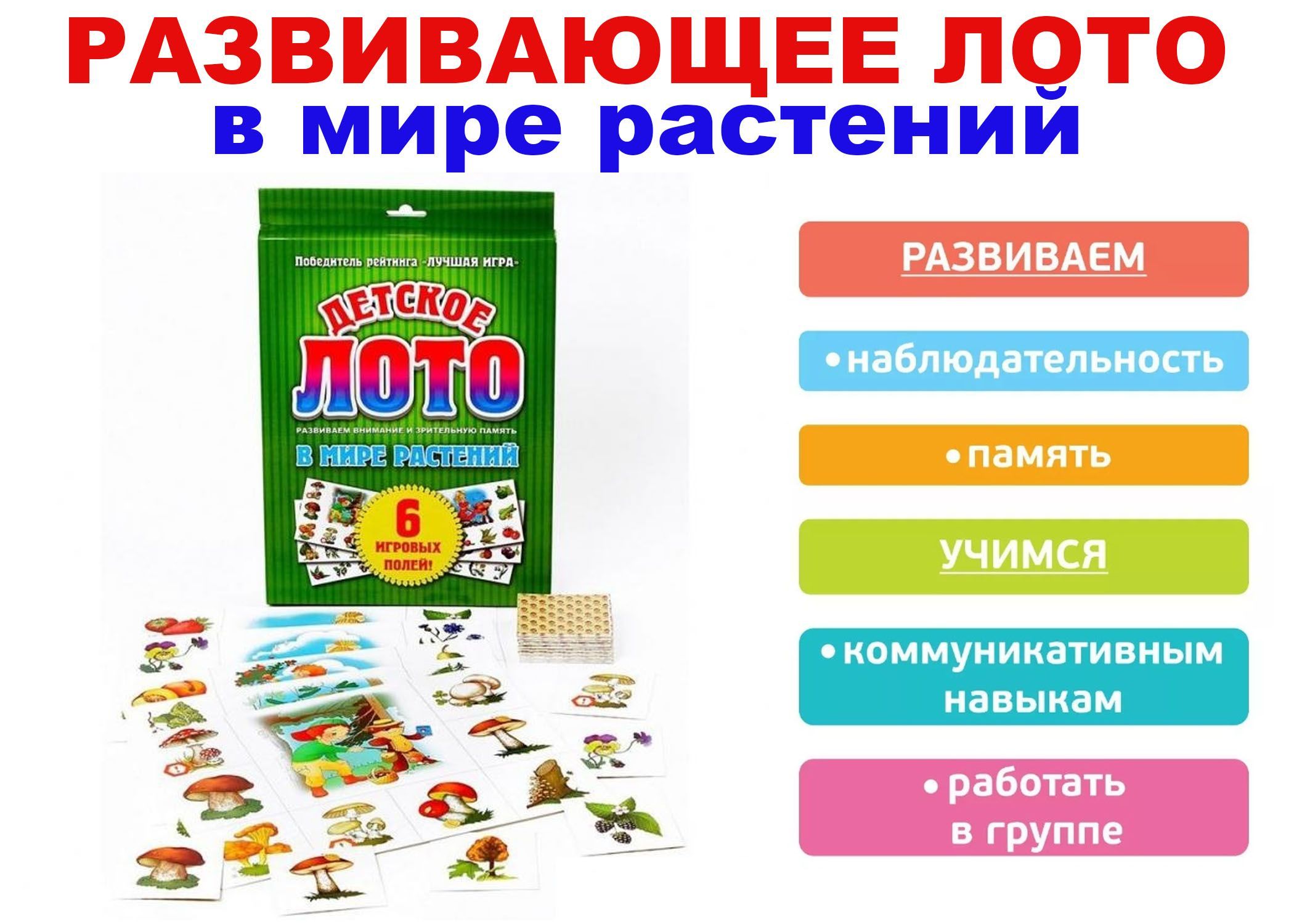 Настольная игра РАКЕТА Лото - фото 2