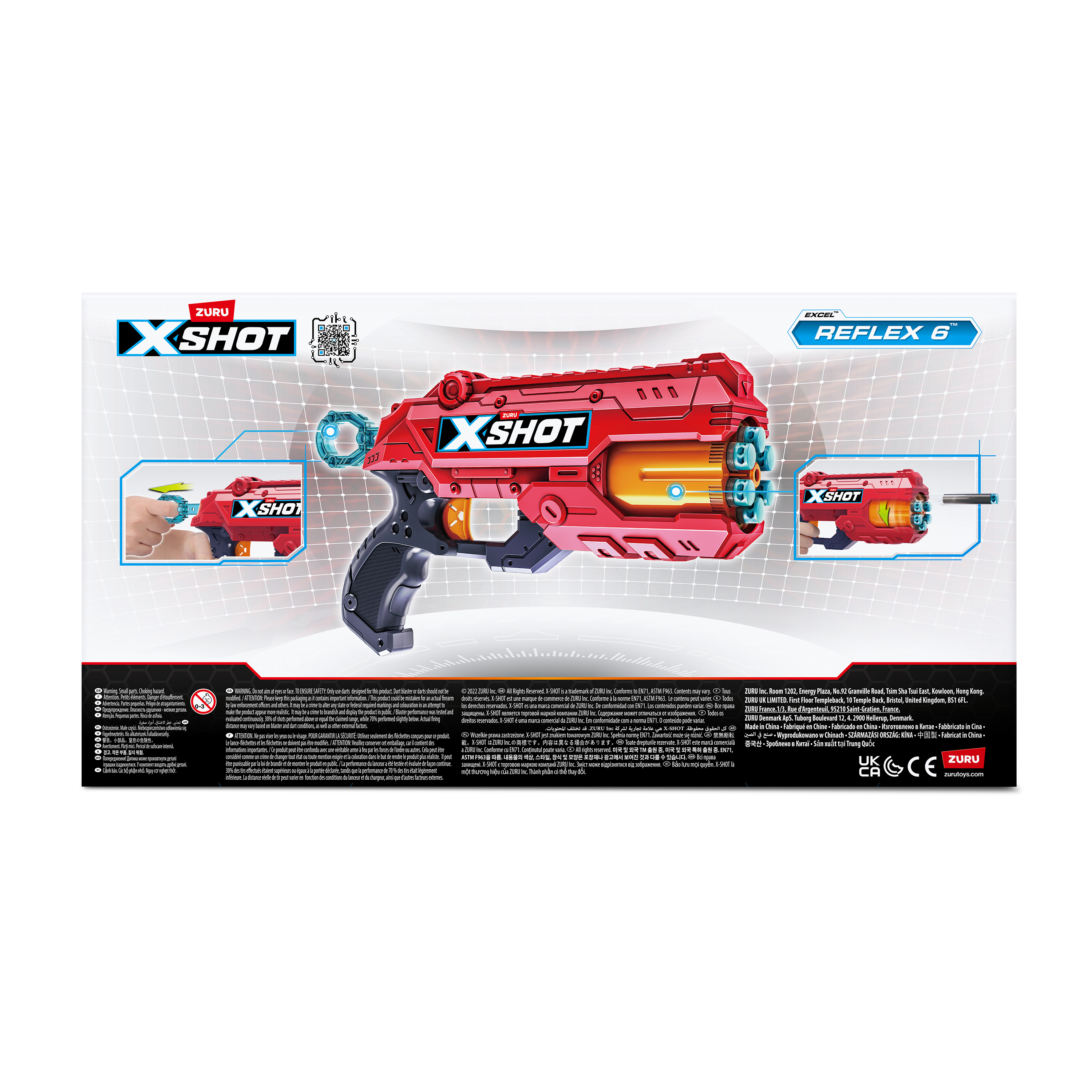 Бластер Zuru XSHOT  Reflex - фото 13
