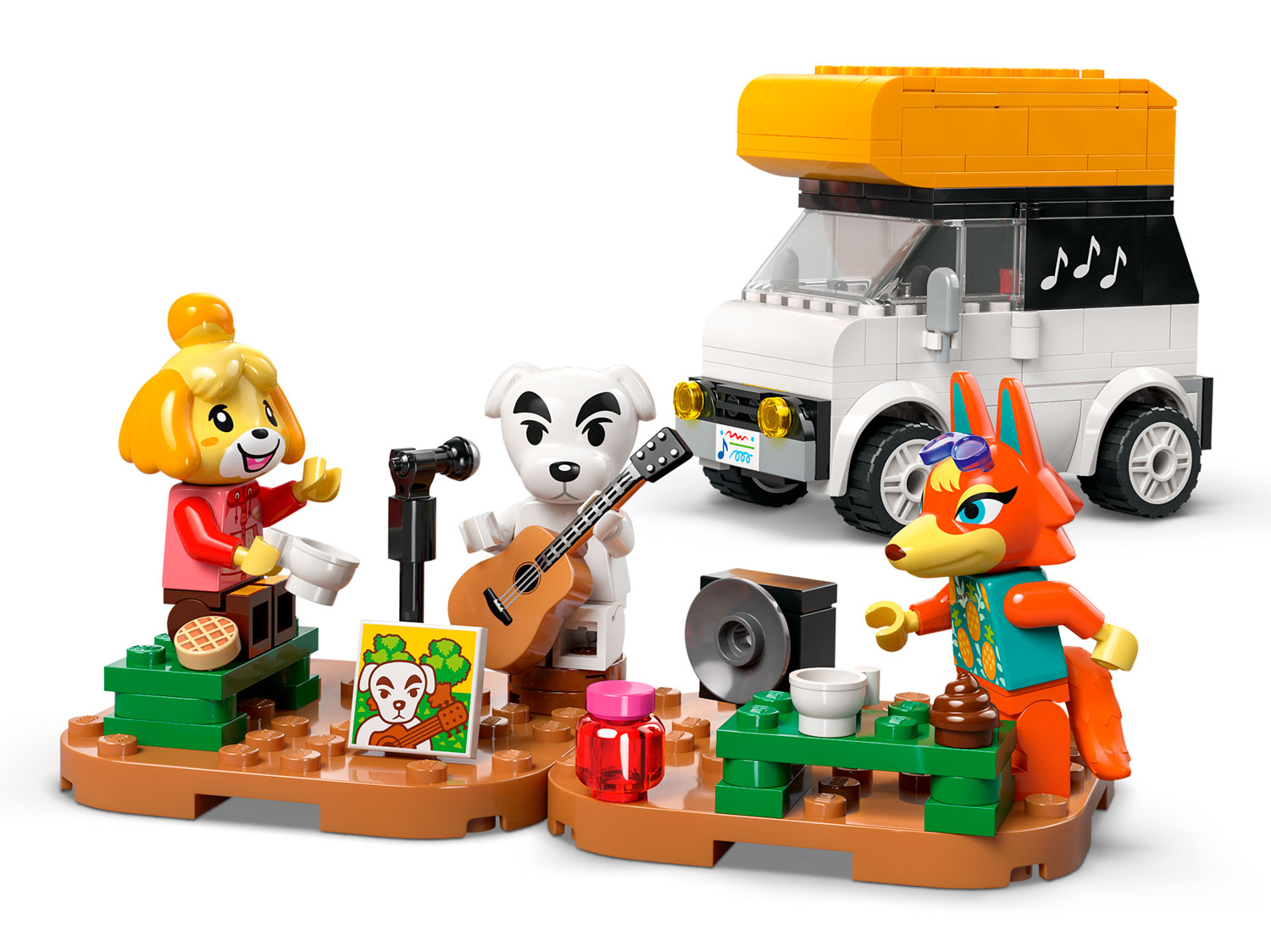 Конструктор LEGO Animal Crossing Концерт КК в Плазе 550 дет. - фото 4