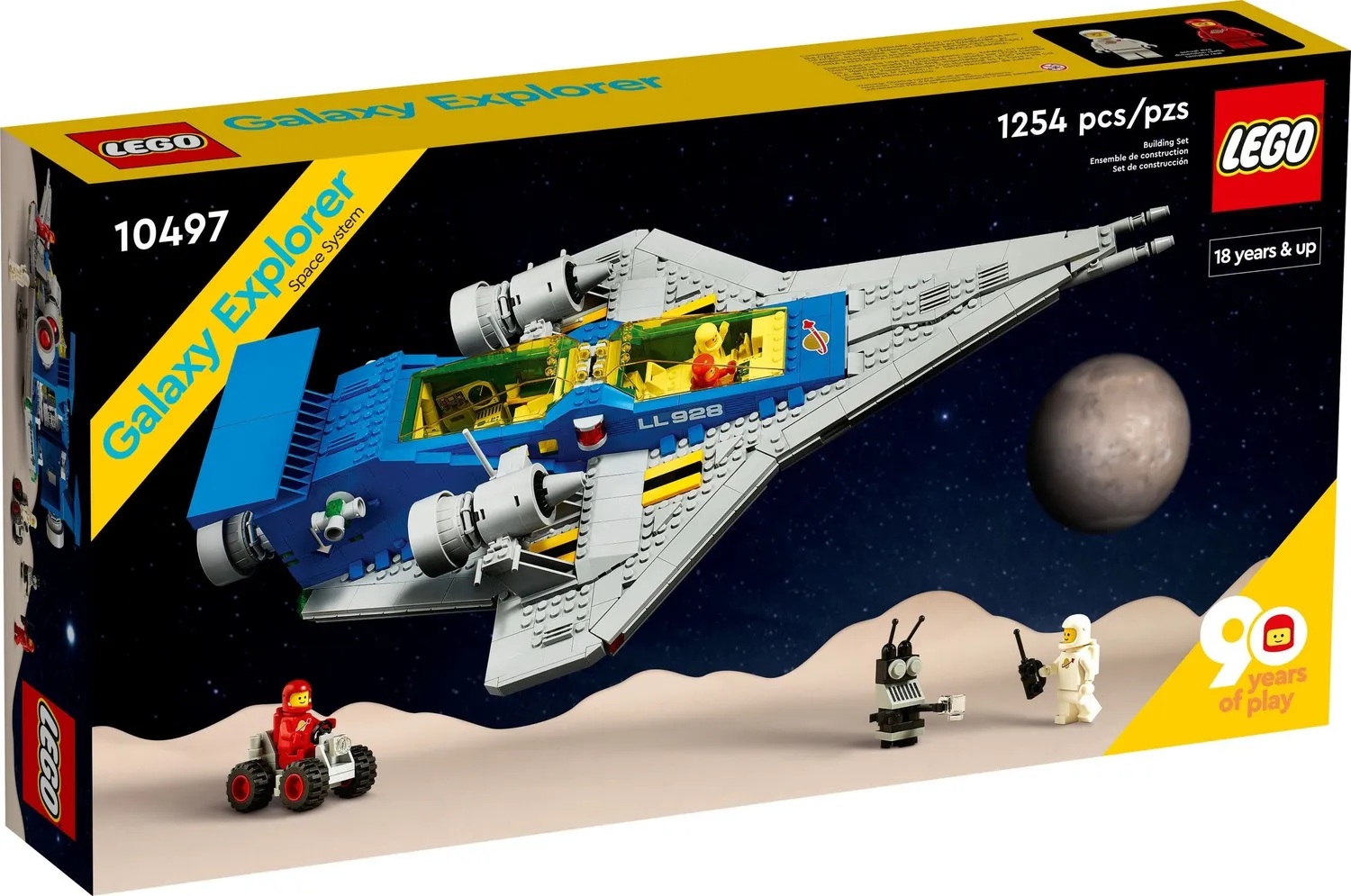Изображение товара Конструктор LEGO Creator 10497 Исследователь галактики с космическим кораблём
