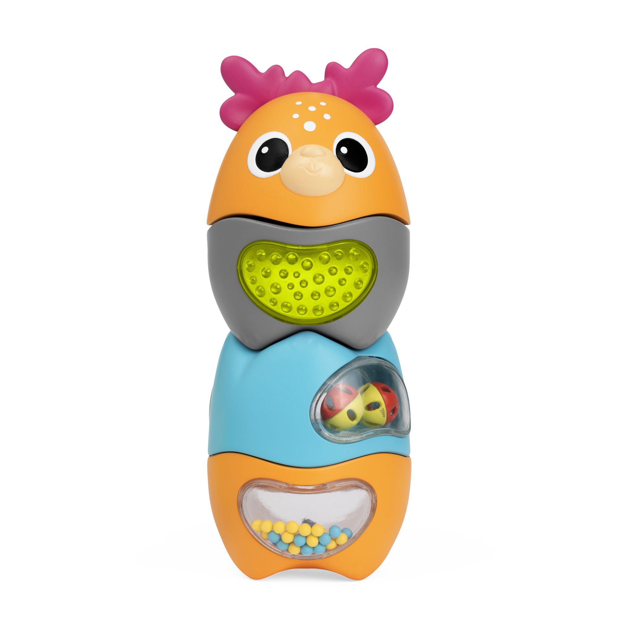 Игрушка Chicco пирамидка Весёлые животные 3в1 - фото 8
