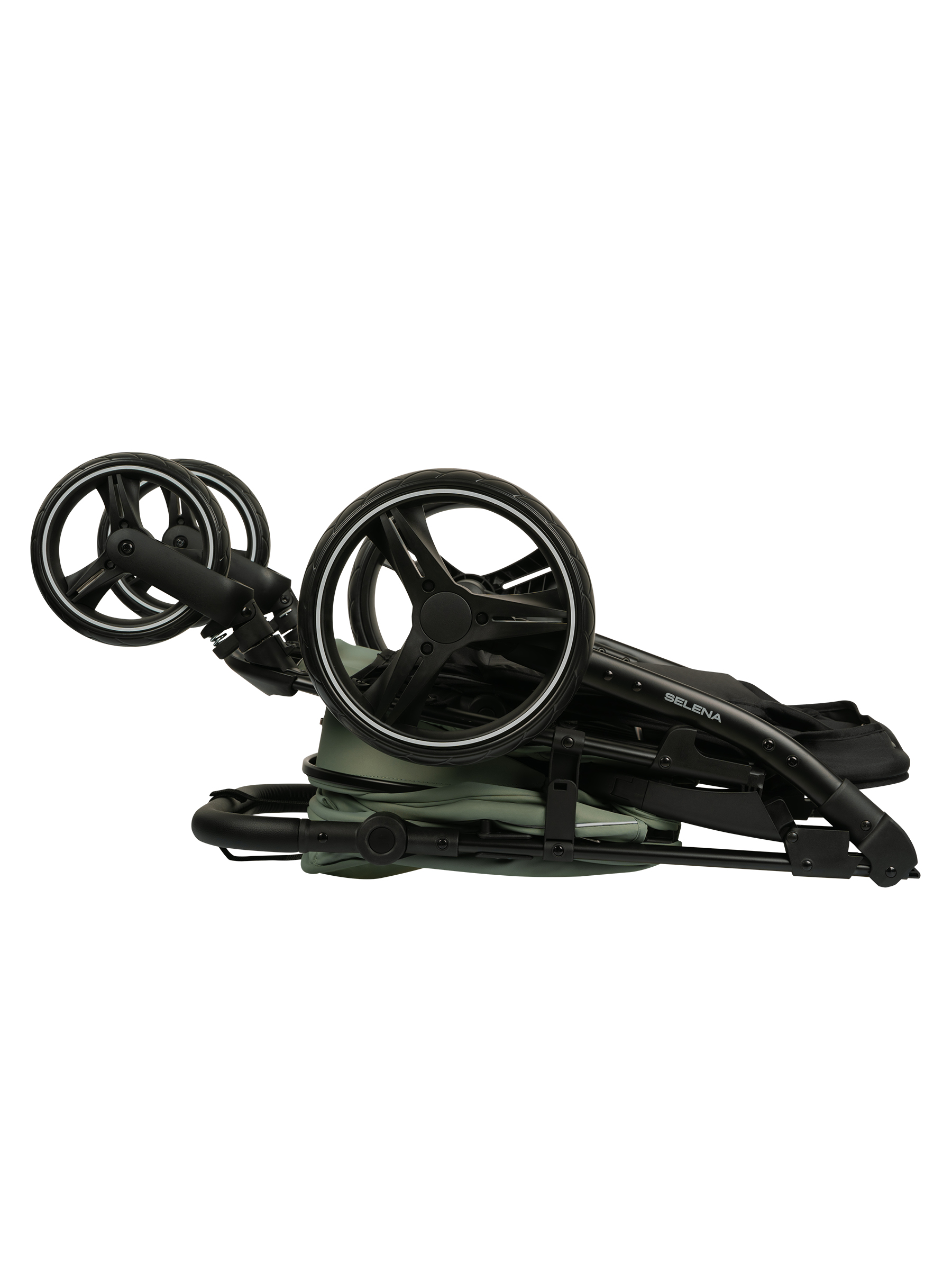 Коляска прогулочная JOVOLA SELENA 2026 всесезонная зеленый - фото 26