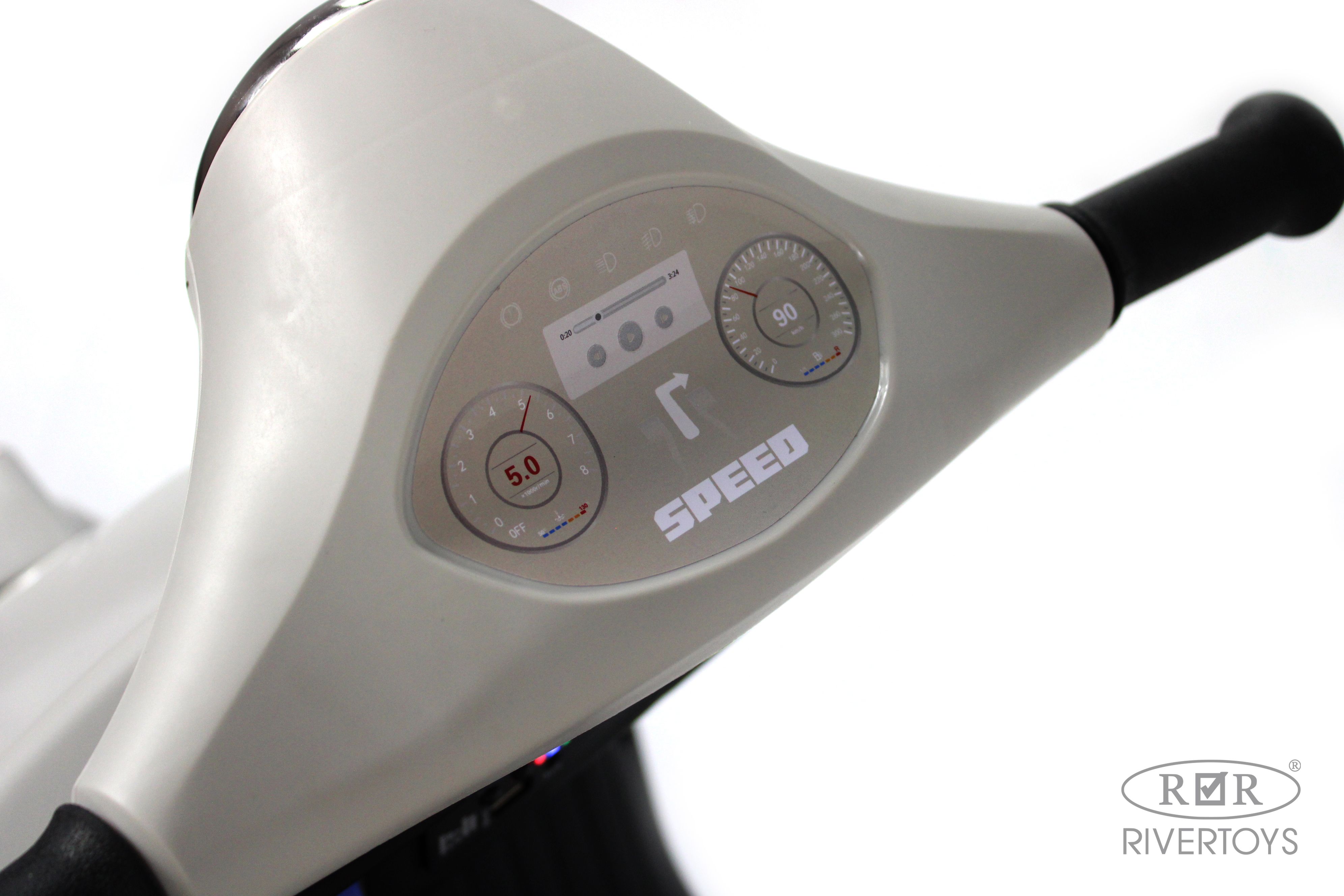 Электромобиль RIVERTOYS K444PX-A-GRAY - фото 8