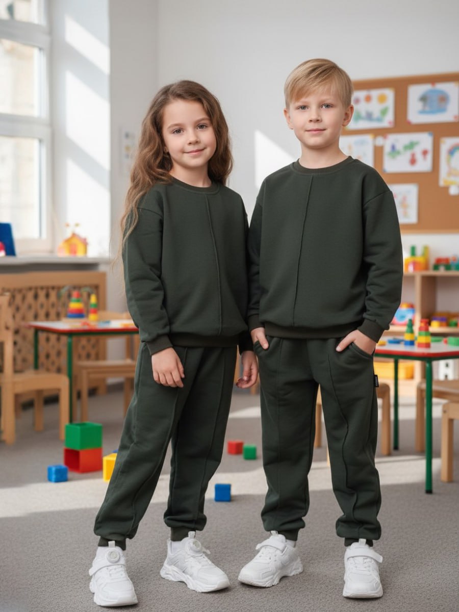 Костюм VEDDI 2260/6041фп-2024-хаки - фото 4