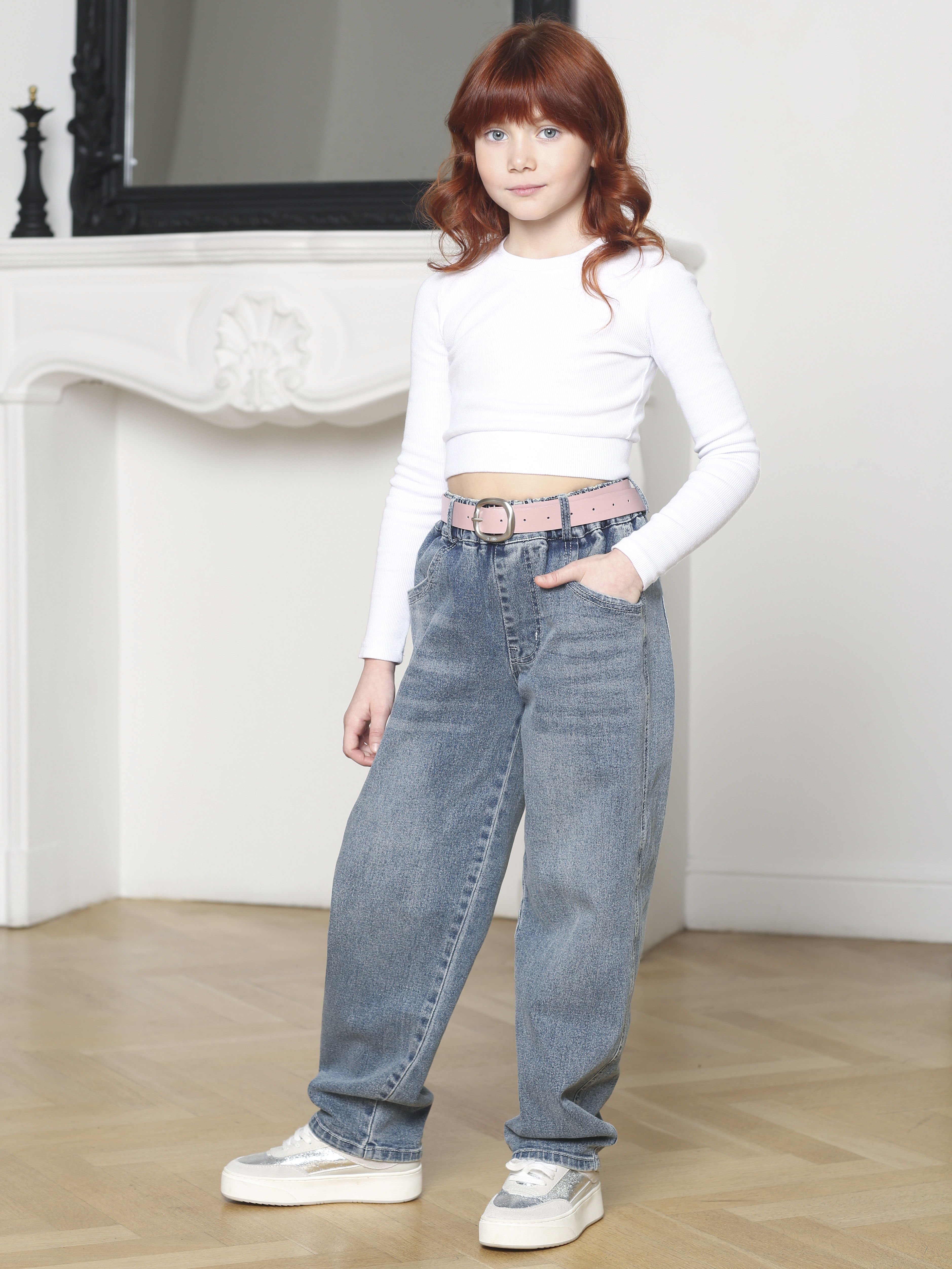 Джинсы-бананы СИНИЙ МИР R3-IL - фото 15