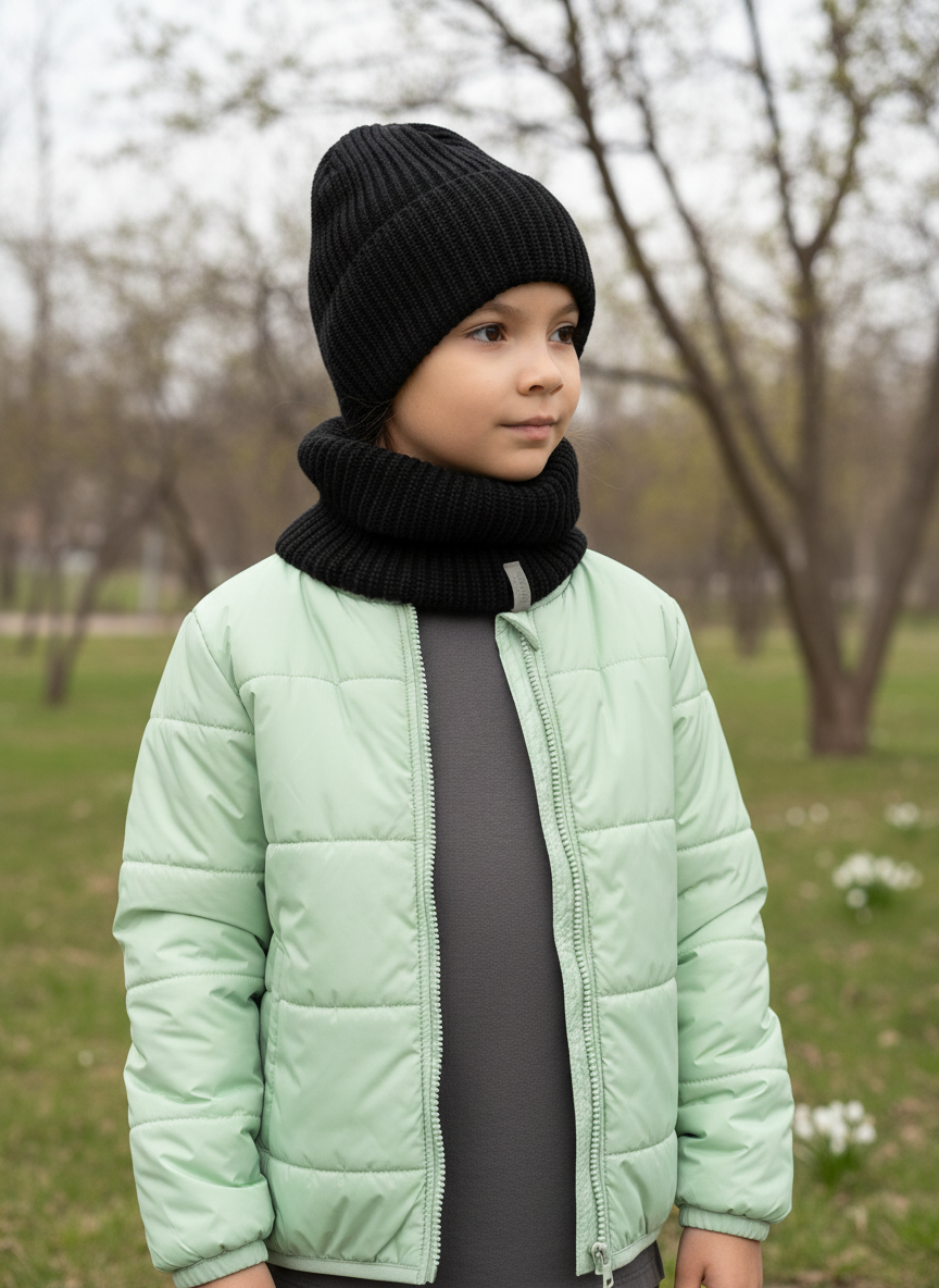 Комплект Arctic kids Ш-118 т.синий - фото 2