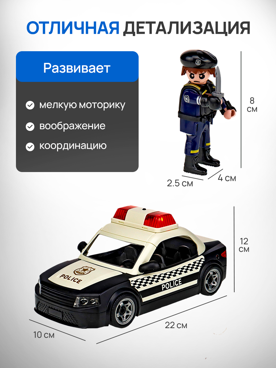 Полицейская машина Рыжий кот Y26934011 - фото 3