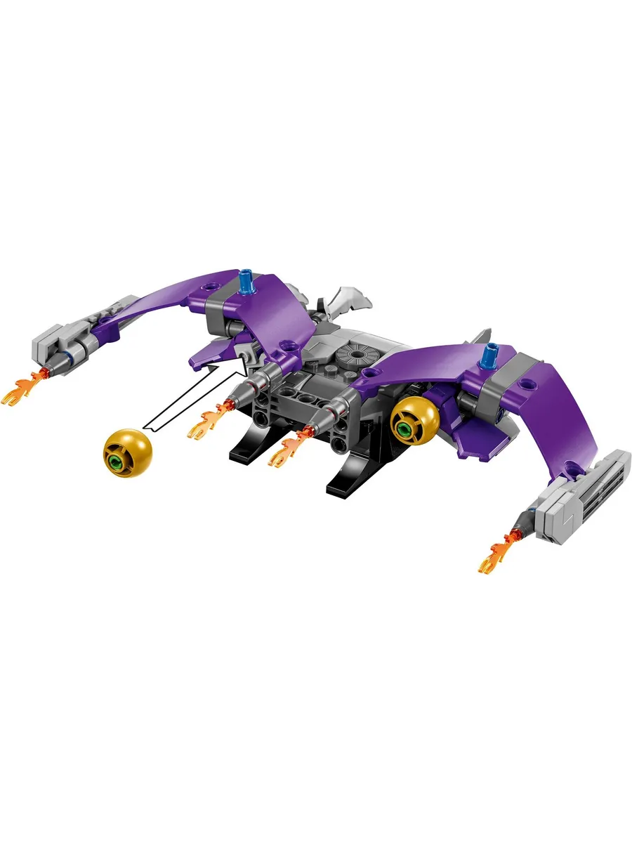 Конструктор LEGO Marvel Super Heroes Зеленый Гоблин 471 дет. - фото 5
